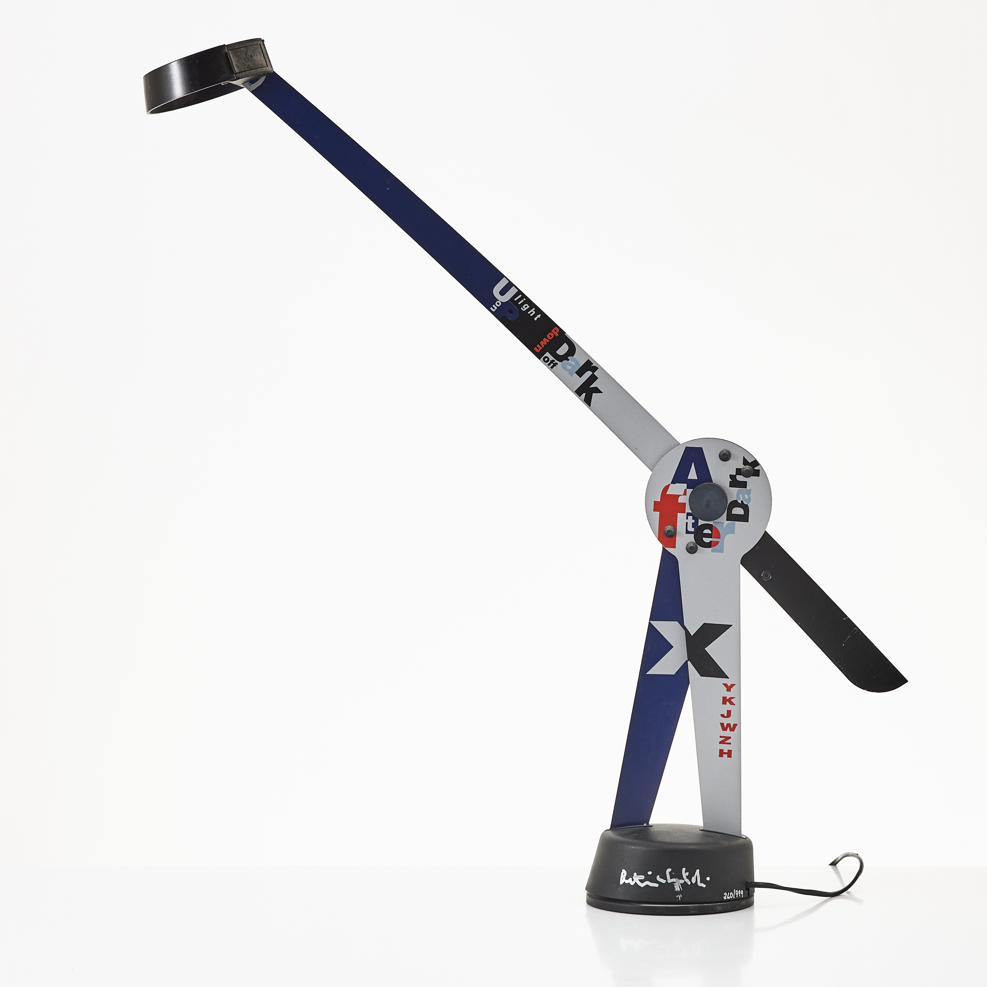 AFRA & TOBIA SCARPA, skrivbordslampa, Italien, 1991, Flos, 240/999.