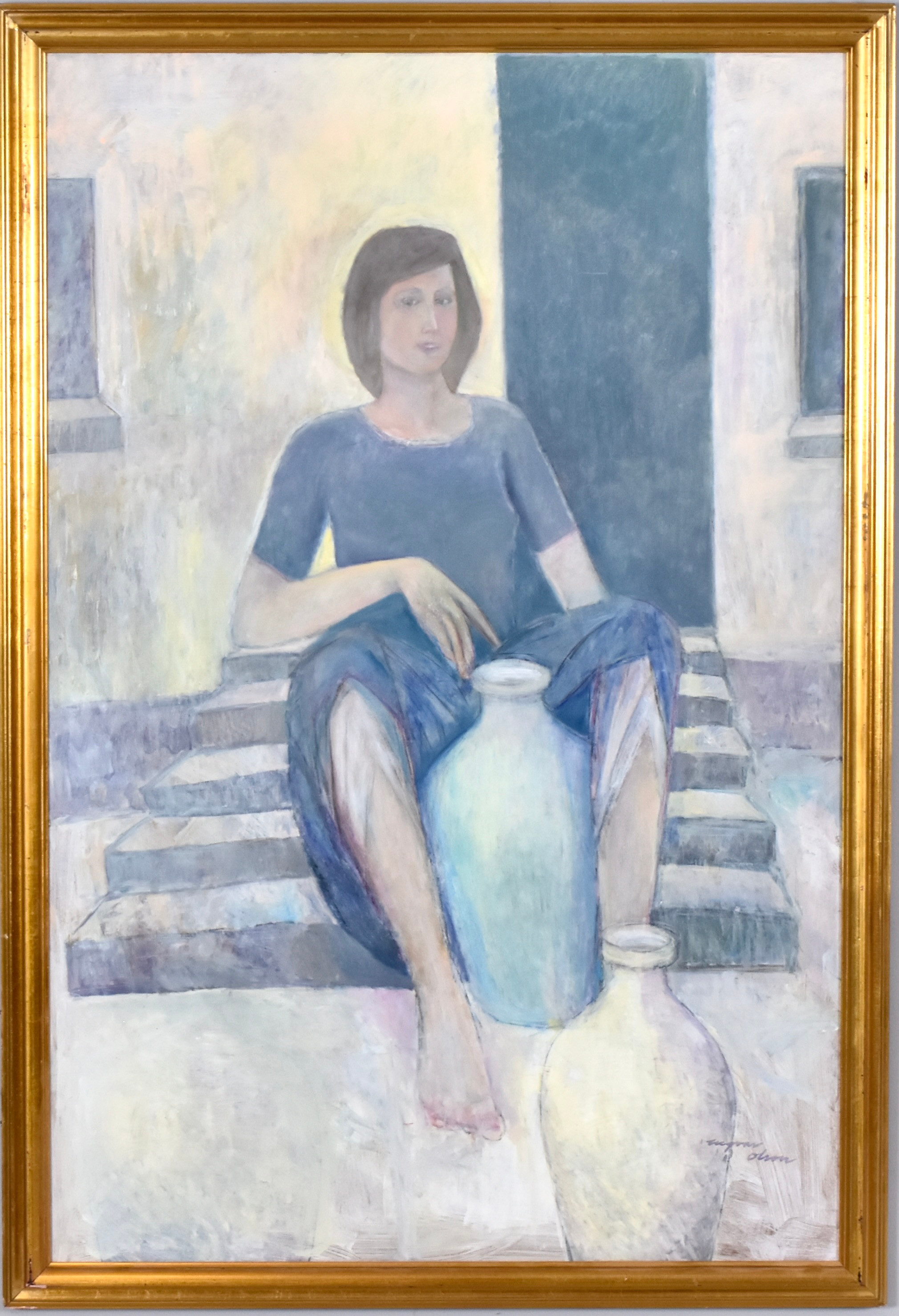 INGVAR OLSON. Olja på pannå.