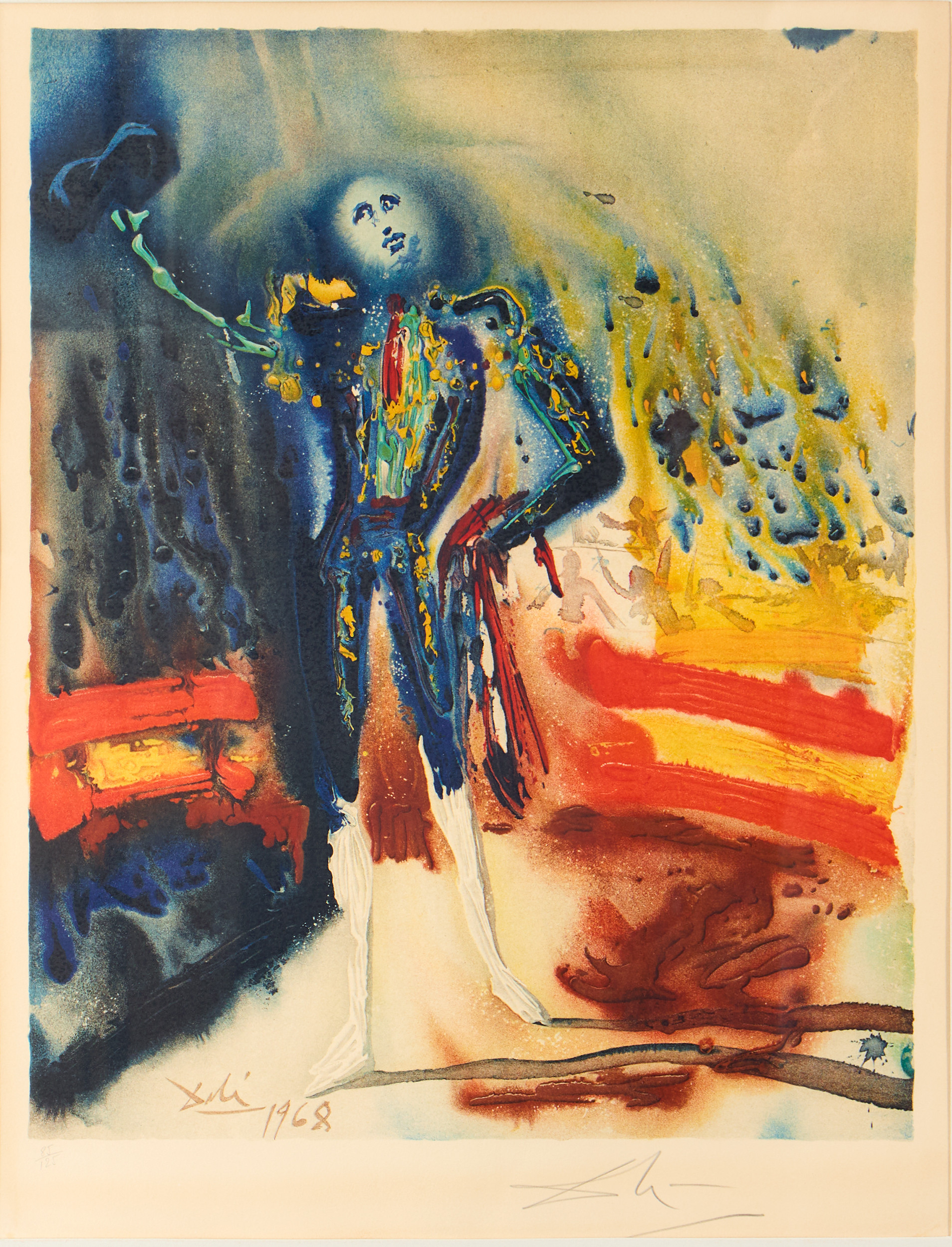 SALVADOR DALÍ. "A tribute to Escamillo" ur "Carmen".
