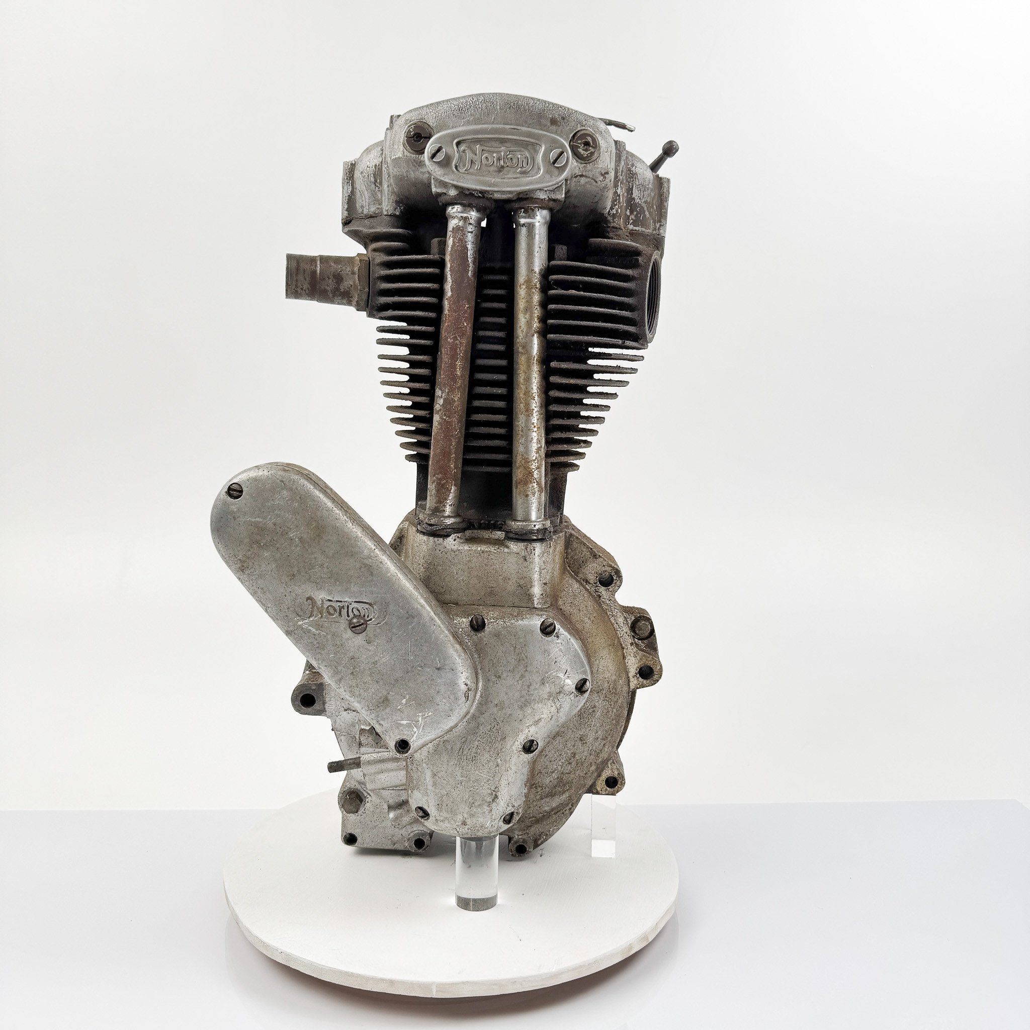 NORTON, motor, ca 500 cc, 1940/50-tal, England.