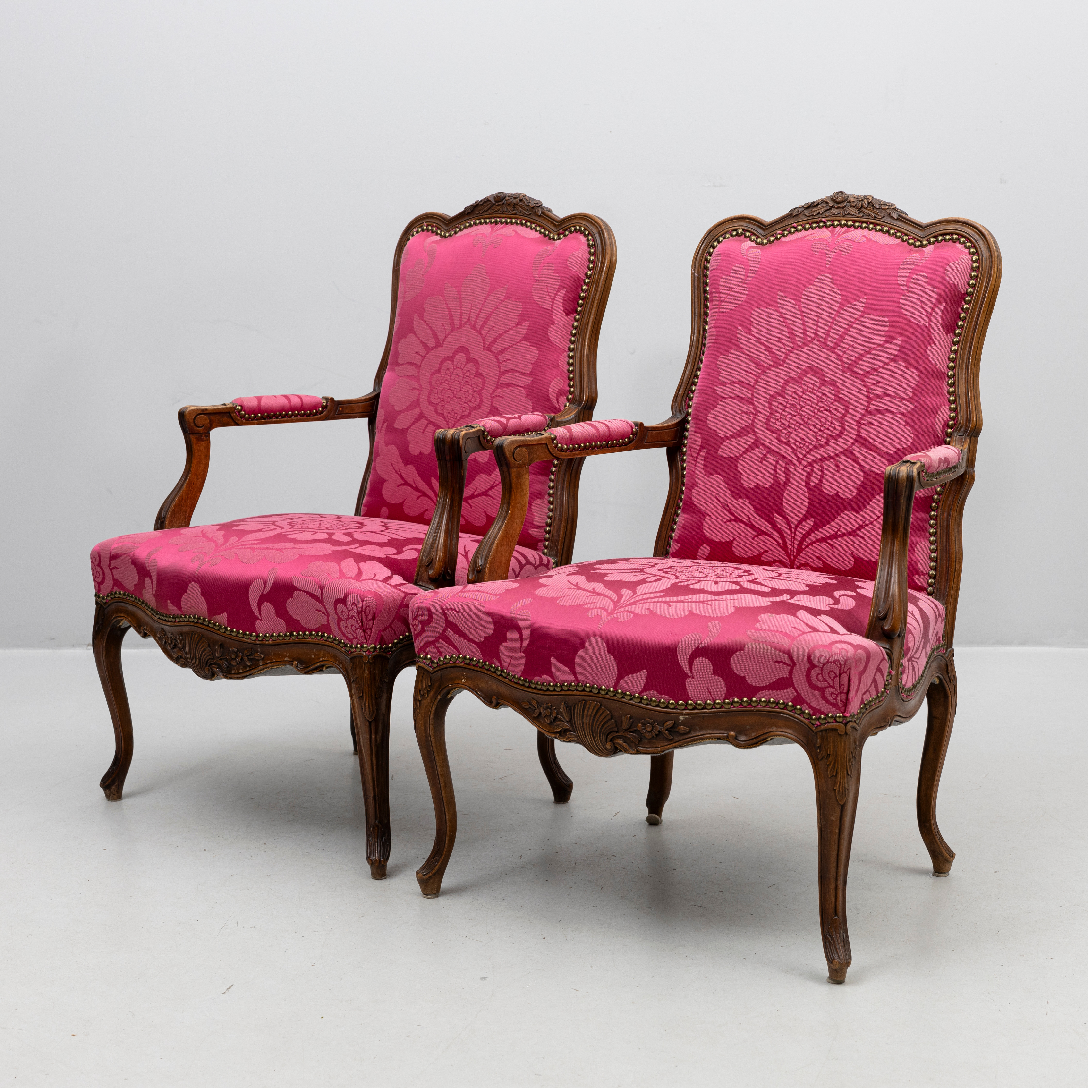 KARMSTOLAR, rokokostil, 1900-tal.