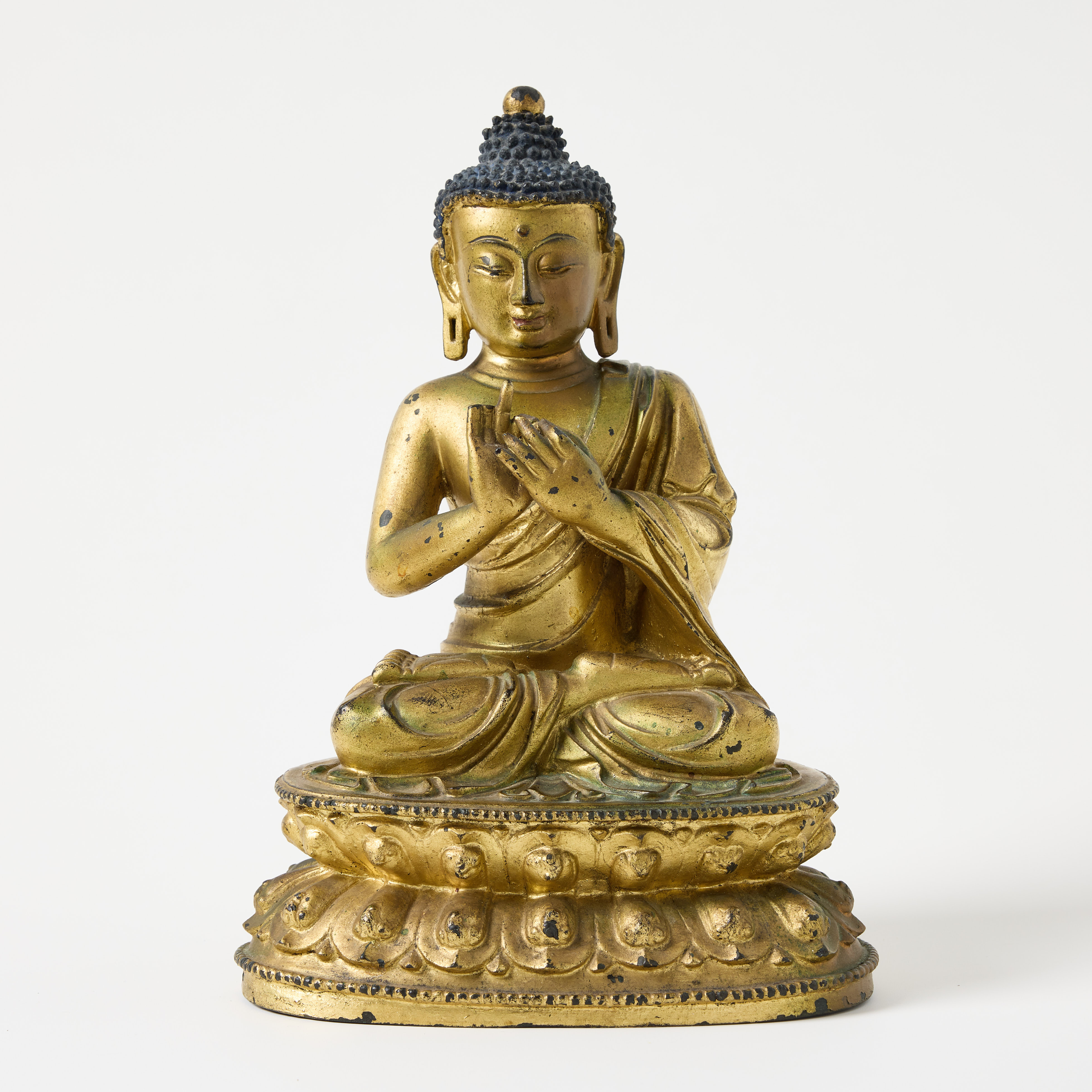 A Bronze Figure of a Buddha, probably Dipankara.