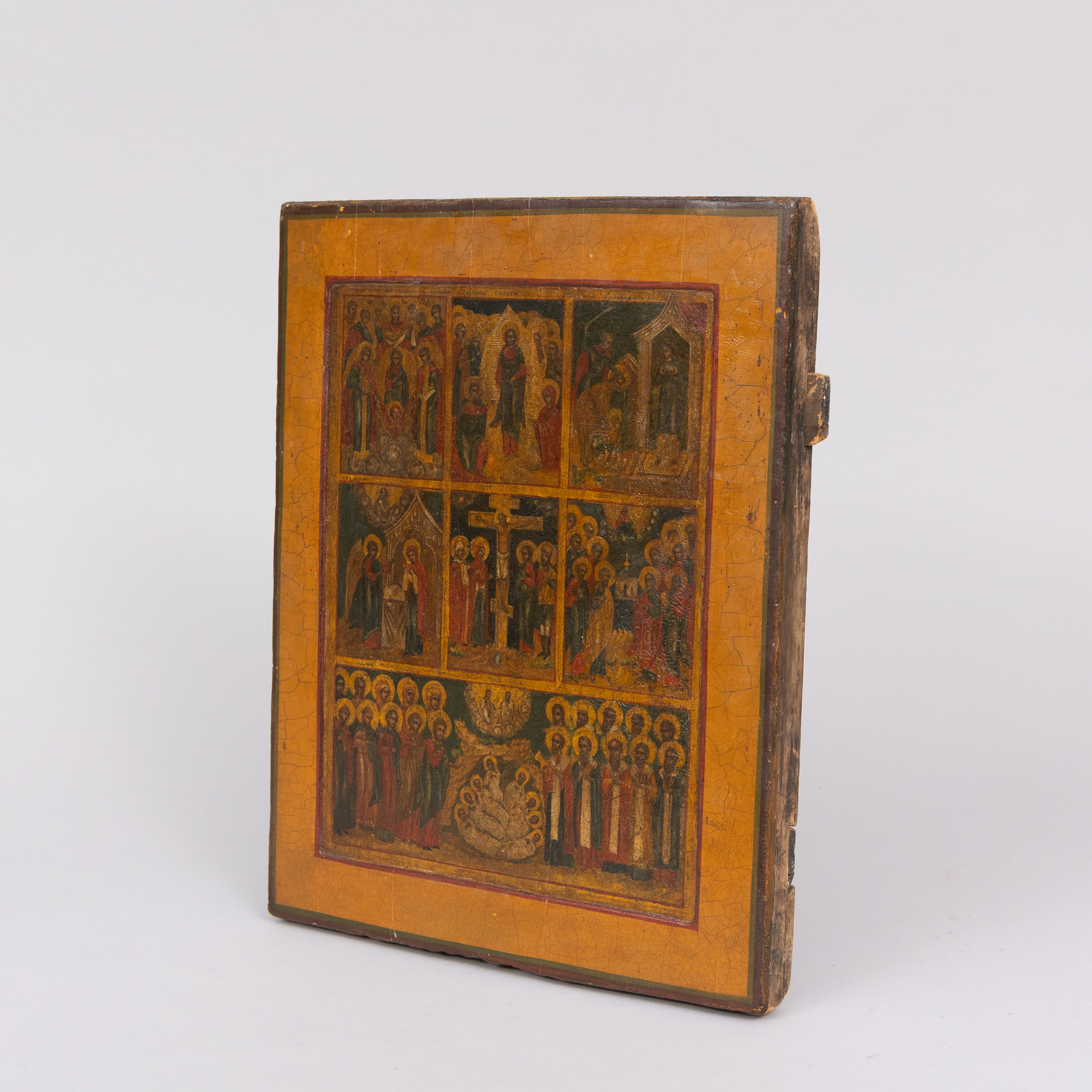 IKON, 1700-tal, tempera på träpannå, Ryssland.