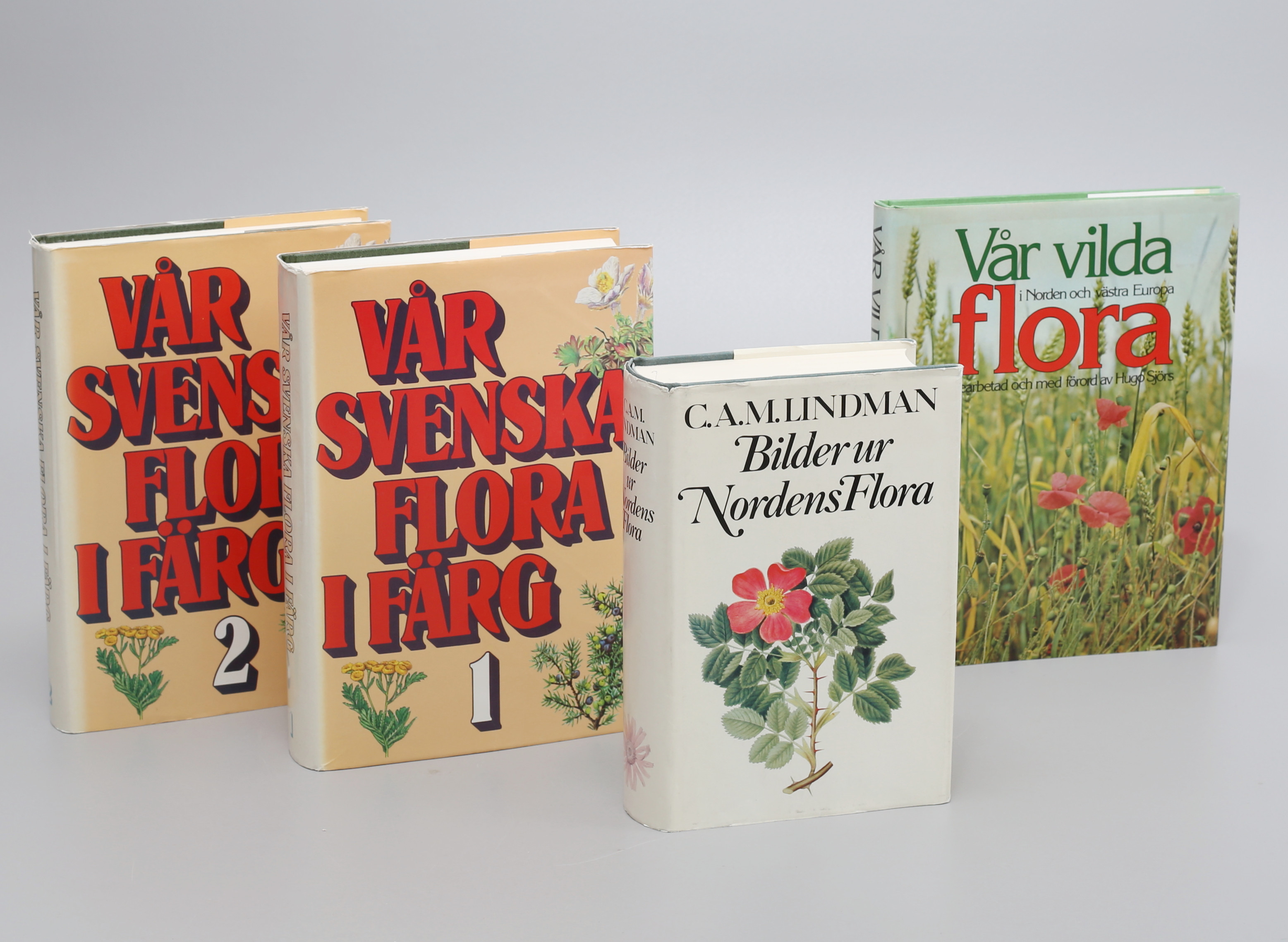 BÖCKER, 4 st om Sveriges och Nordens Flora, 1900-talets andra hälft.