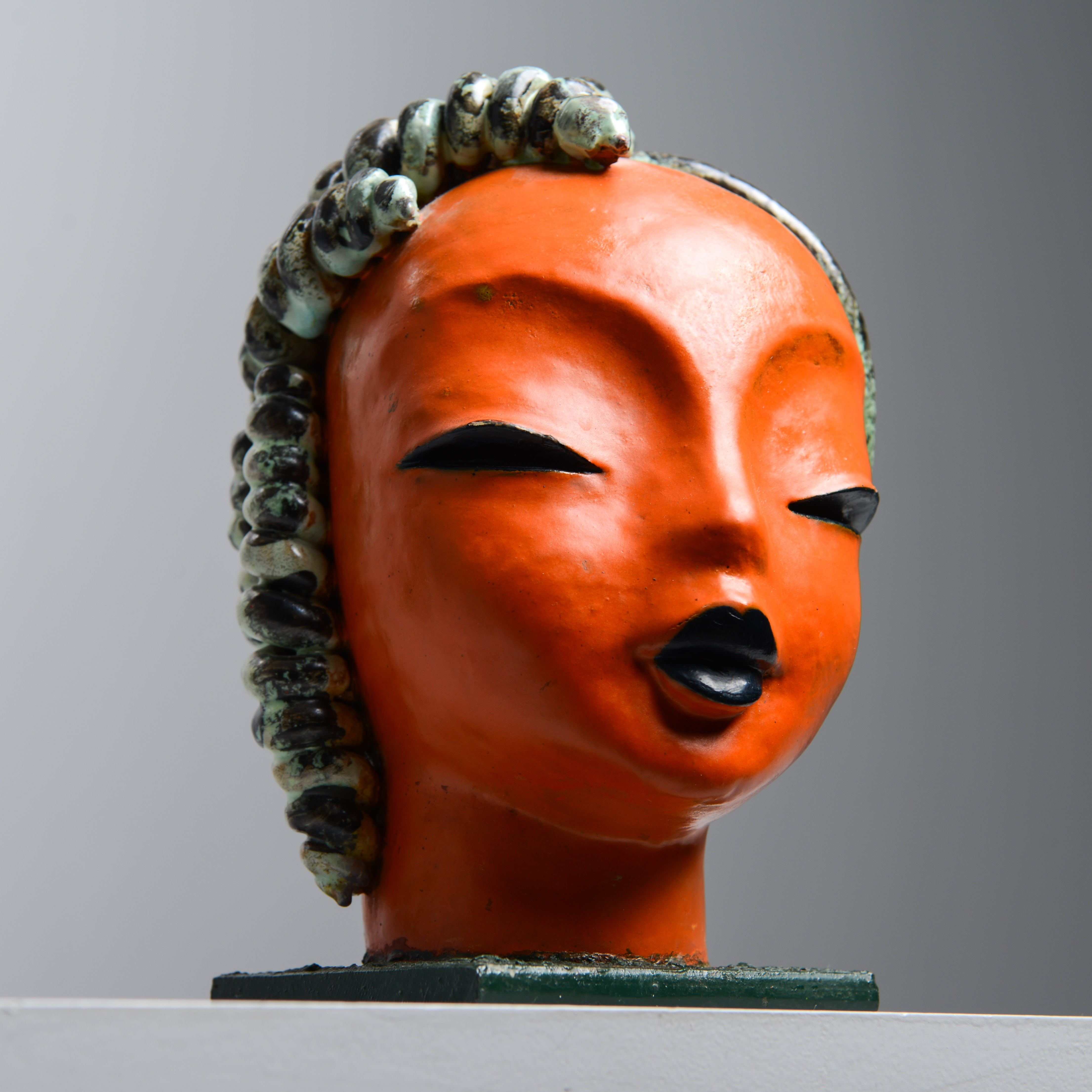 GOLDSCHEIDER, byst, art deco, Wien, Österrike, 1930-tal.