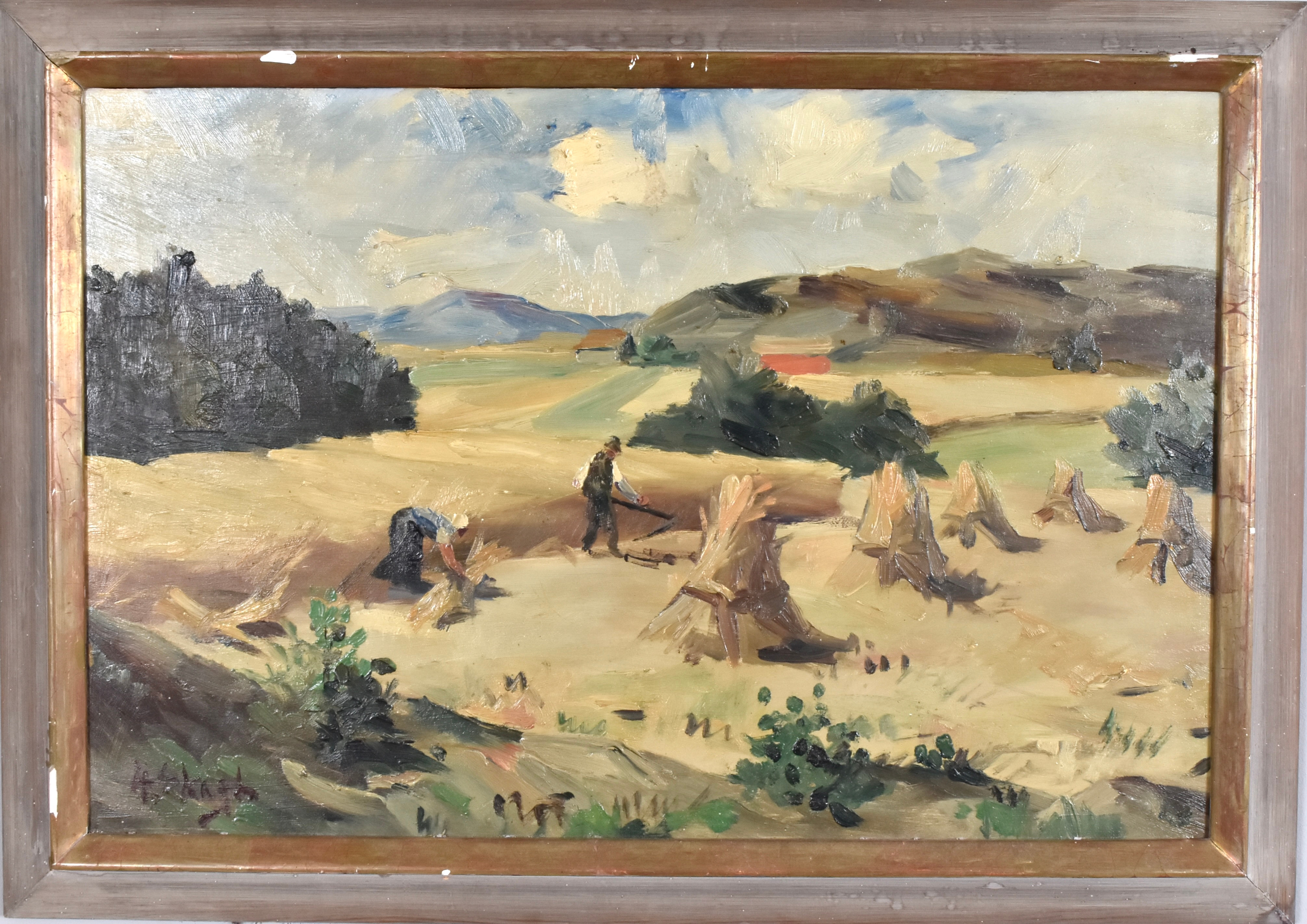 HENRIK SKAGH. Olja på pannå.