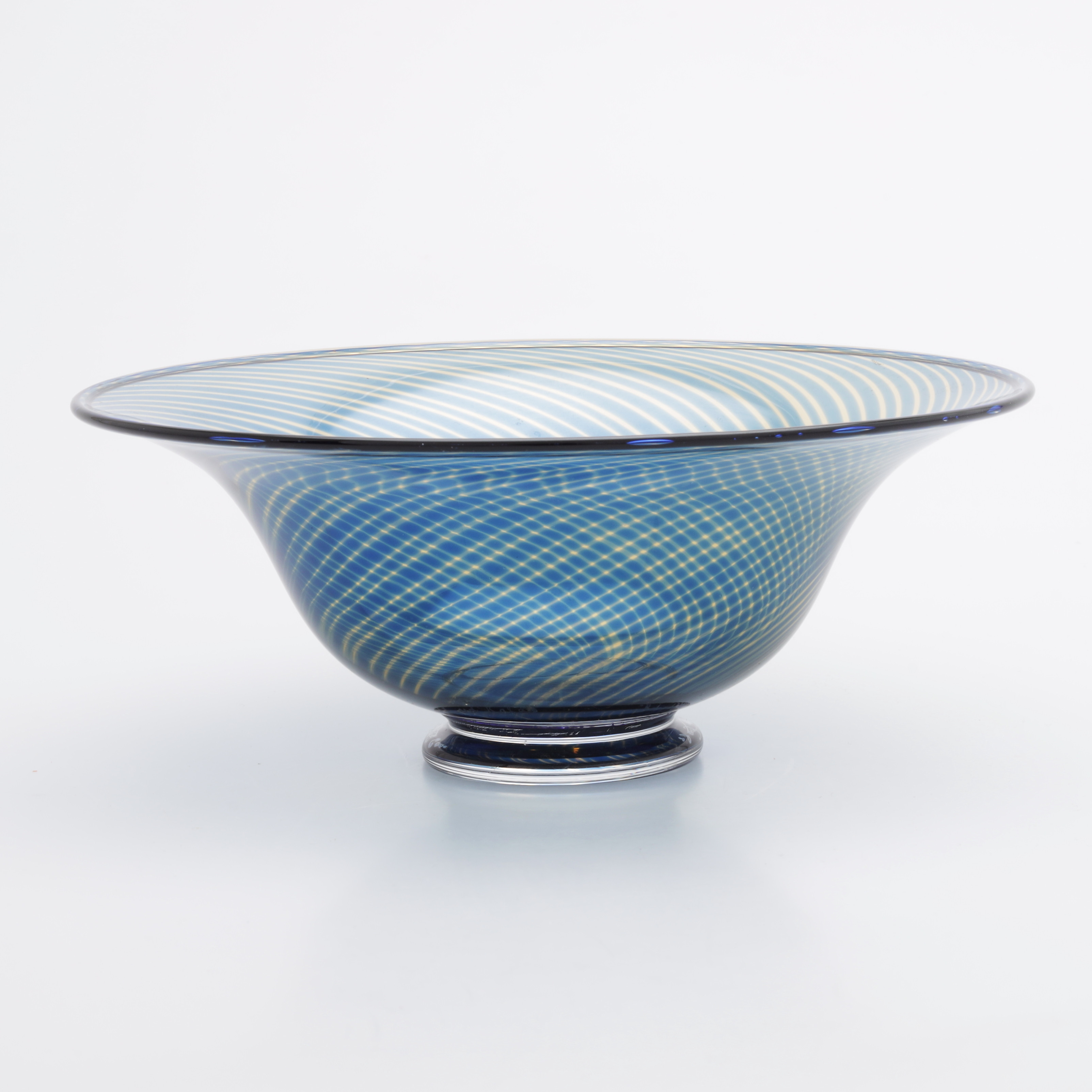 EDWARD HALD. Skål, graal, glas, Orrefors, signerad.