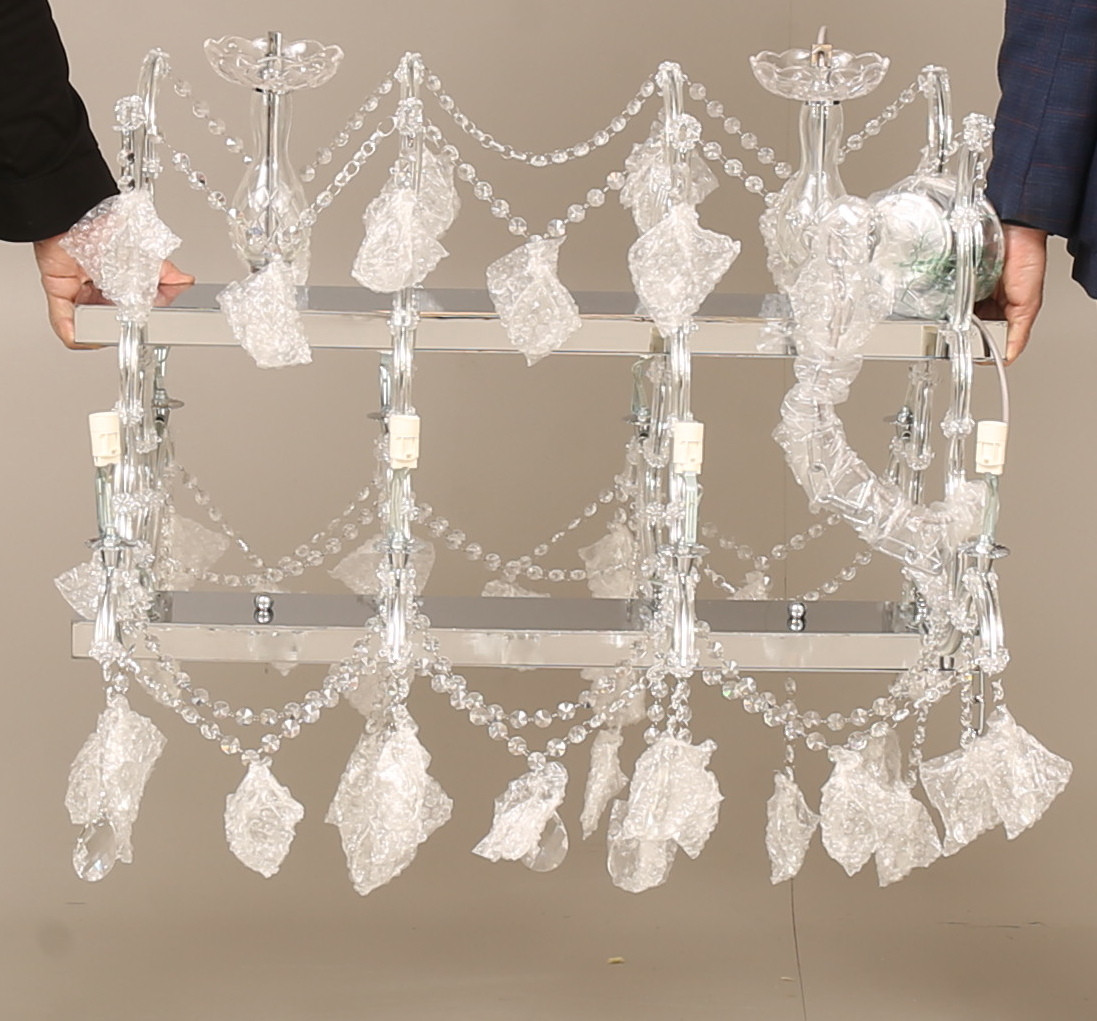 KRISTALLKRONA, venetiansk stil, samtida.