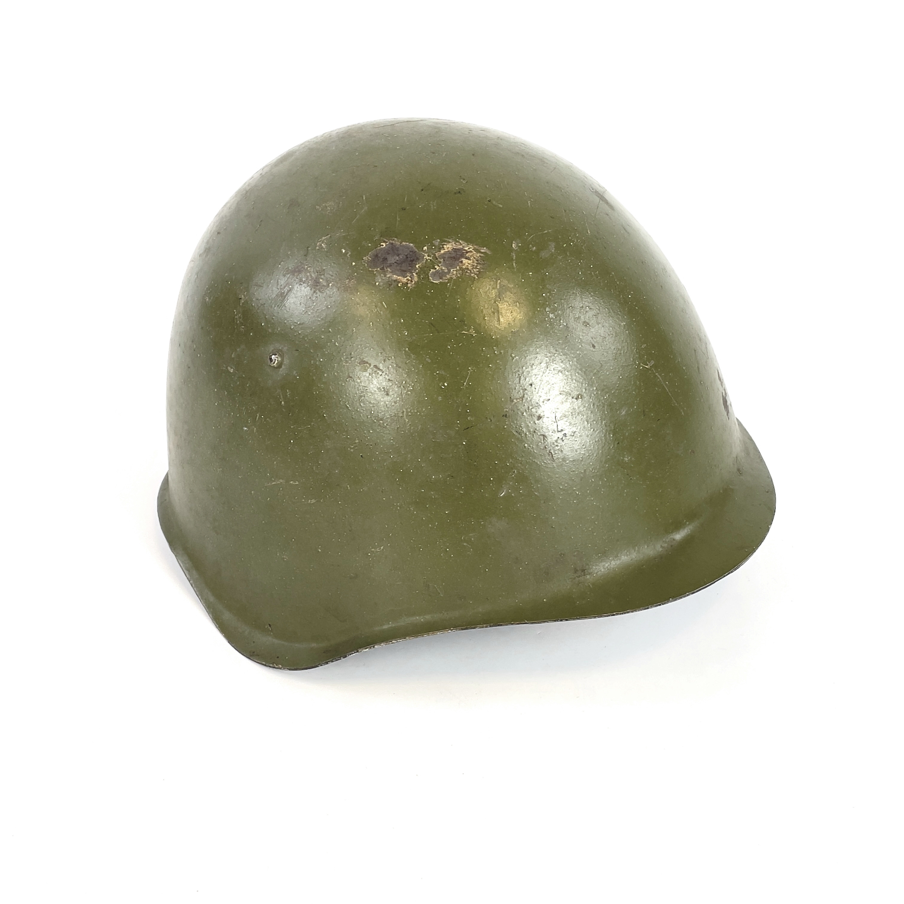 MILITÄRHJÄLM. Ssh-39, Lysva Metallurgical Factory, Sovjetunionen, 1940.