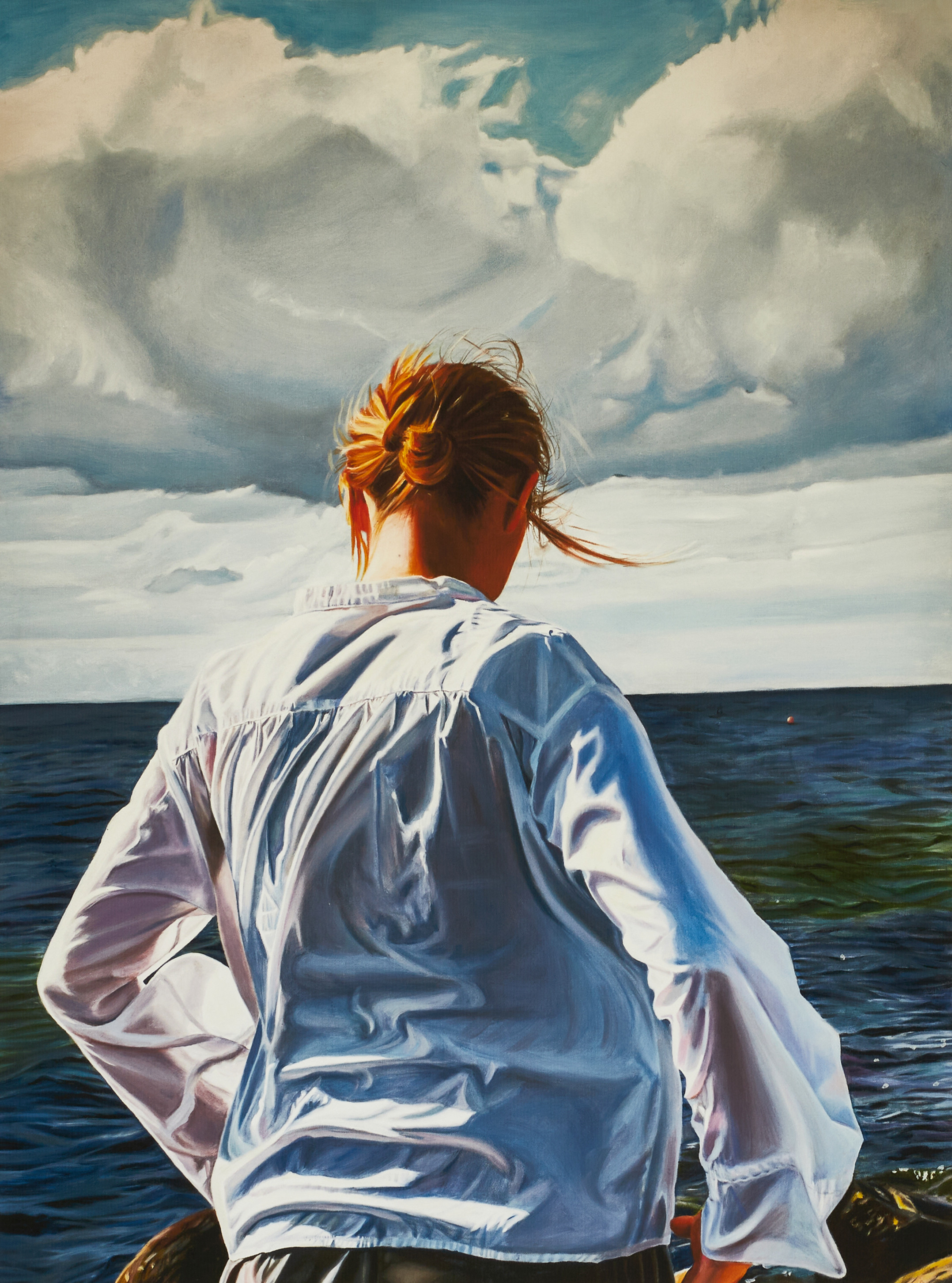 SIRJE PAPP (Sverige, född 1962). ”Breeze”, signerad och numrerad Sirje Papp 50/90, fine art print.