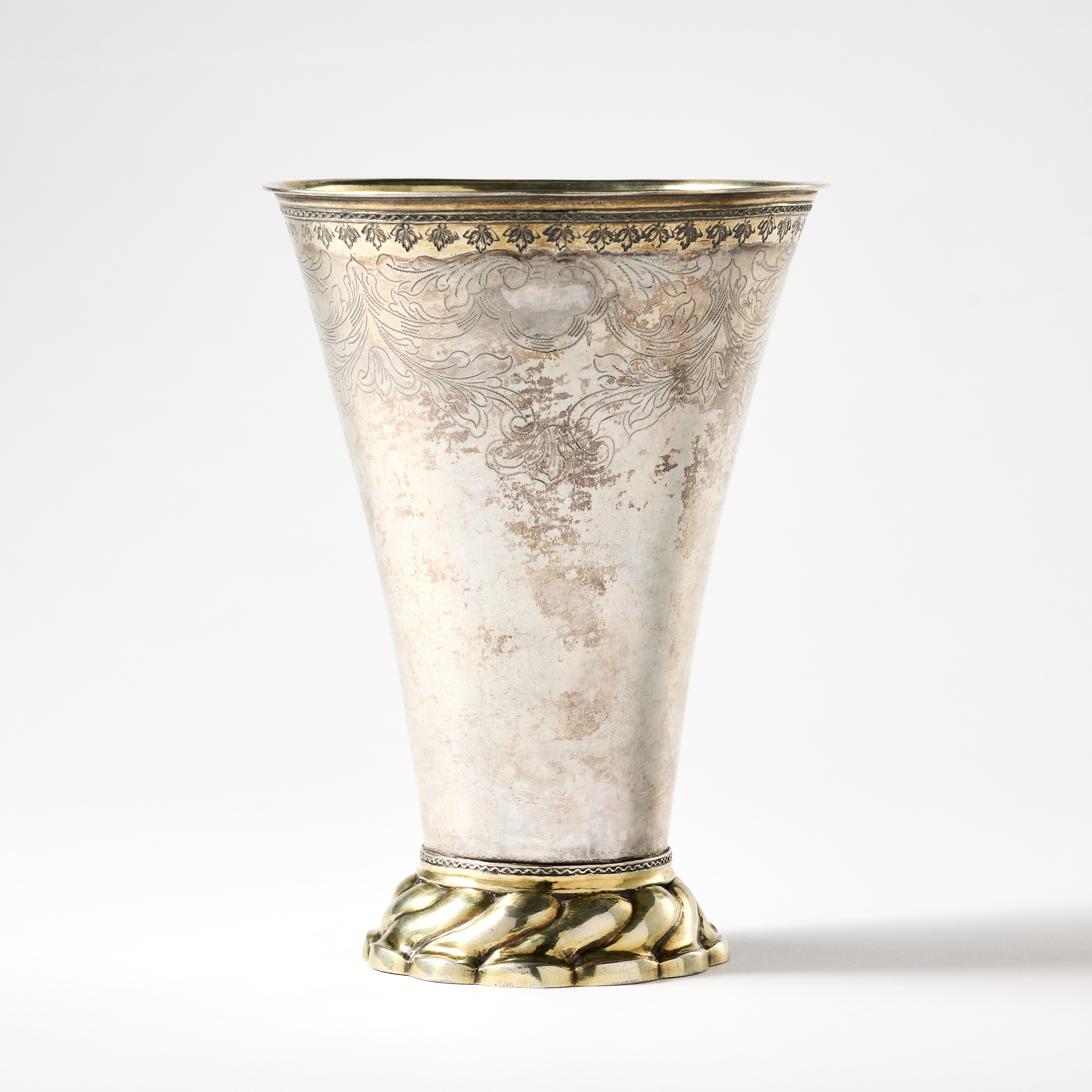 CHRISTOFFER BAUMANN. Bägare, silver, Hudiksvall, 1795.