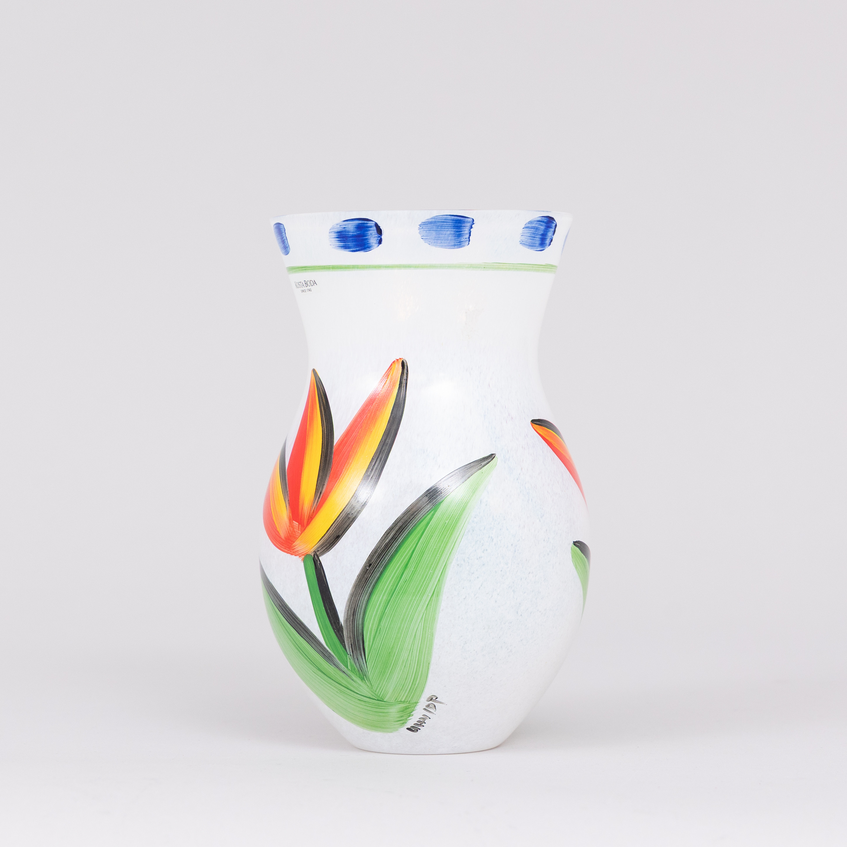 ULRICA HYDMAN-VALLIEN. Vas, 'Tulipa', glas, Kosta Boda.