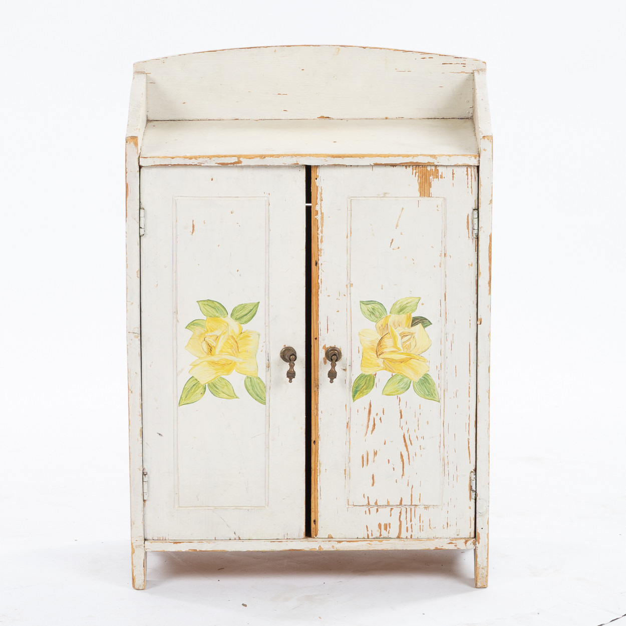 MINIATYRSKÅP, bemålat trä, 1900-talets början.