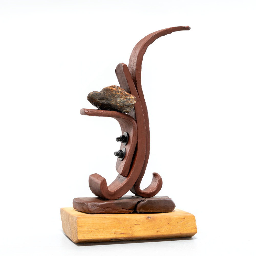 INGEMAR BRANTMO. Skulptur, Signerad abstrakt, utan titel.