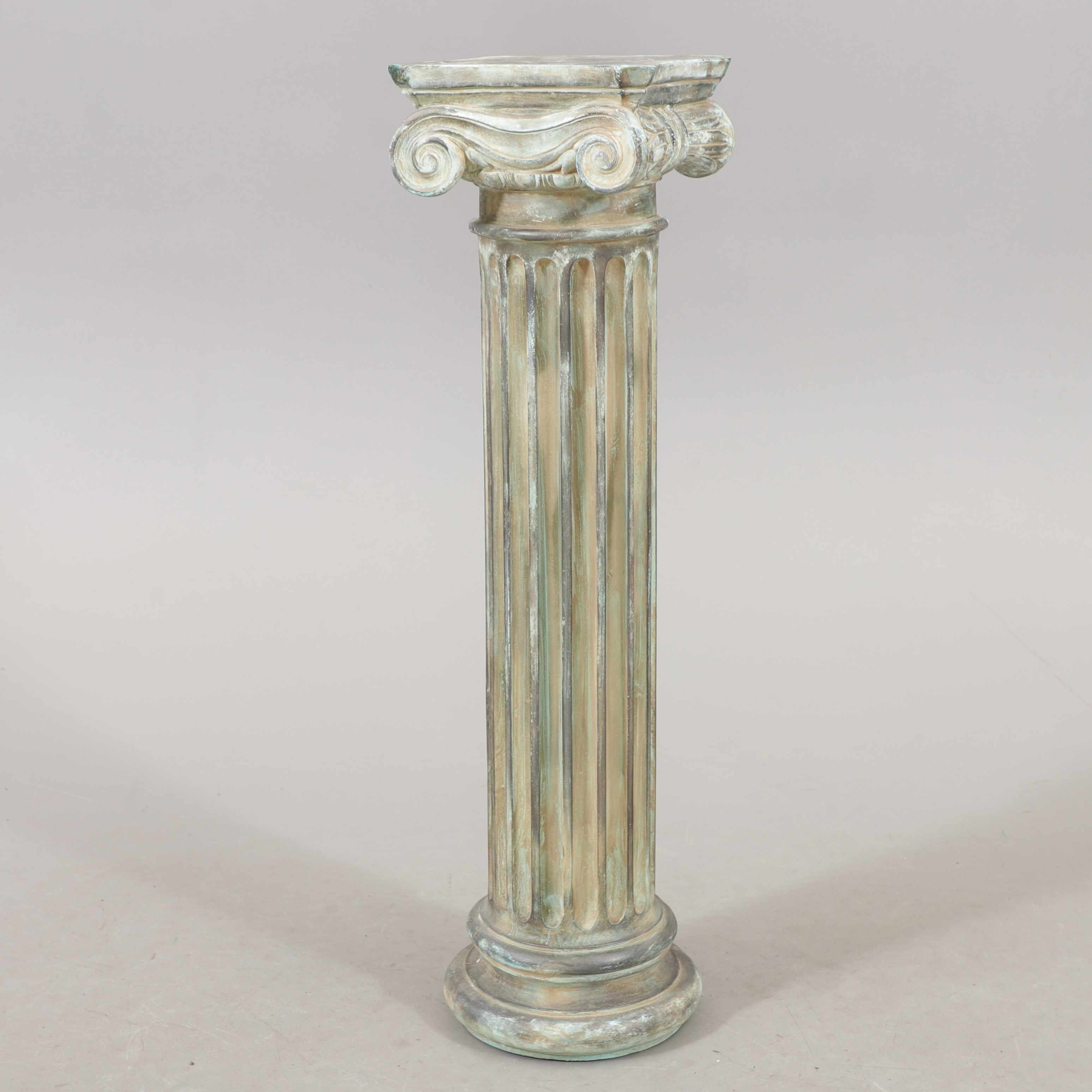 PIEDESTAL, gips, kolonn, 1900-tal.