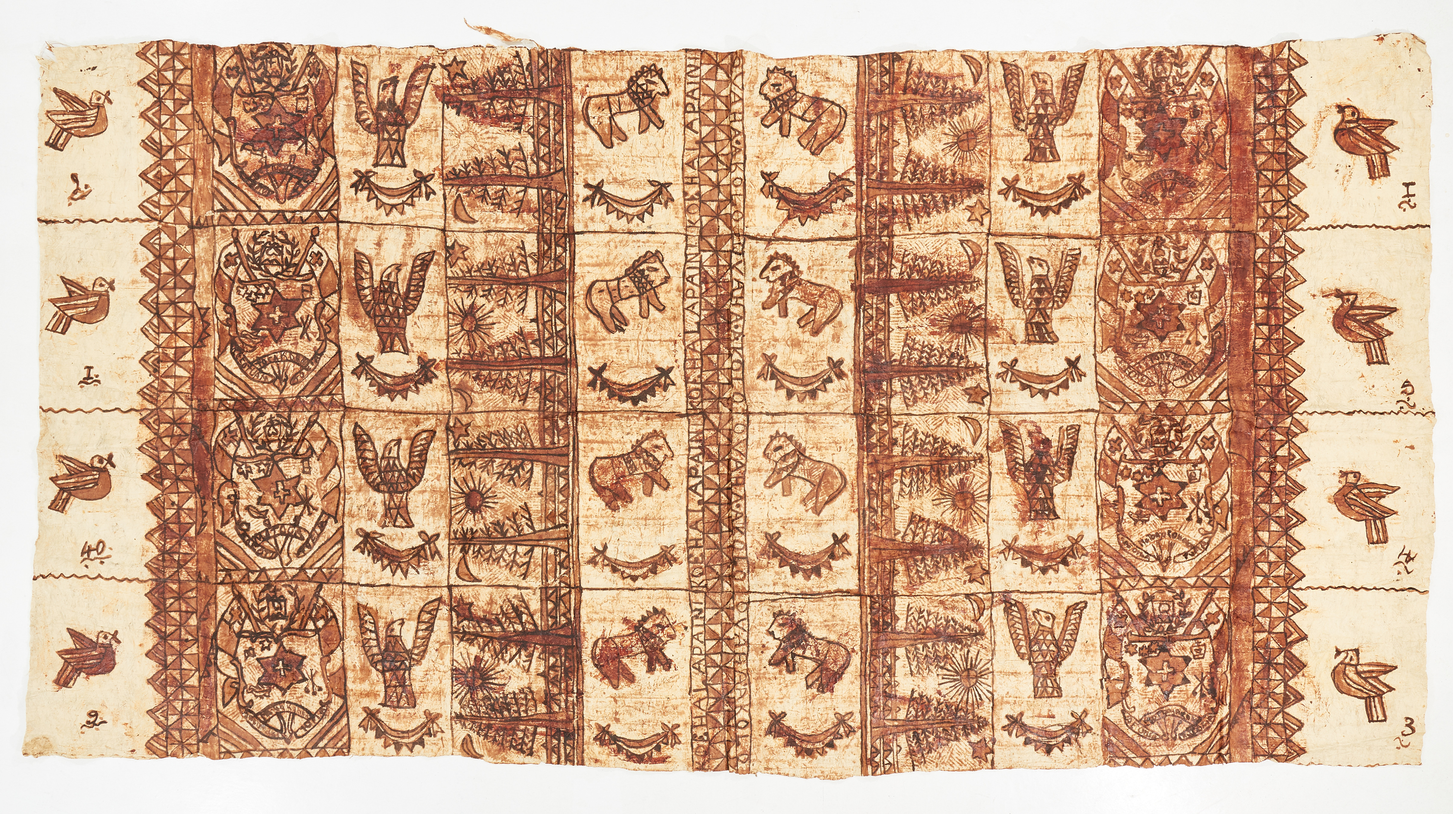 TAPA / NGATU, Bonad från Tonga, 1900-talets första hälft.