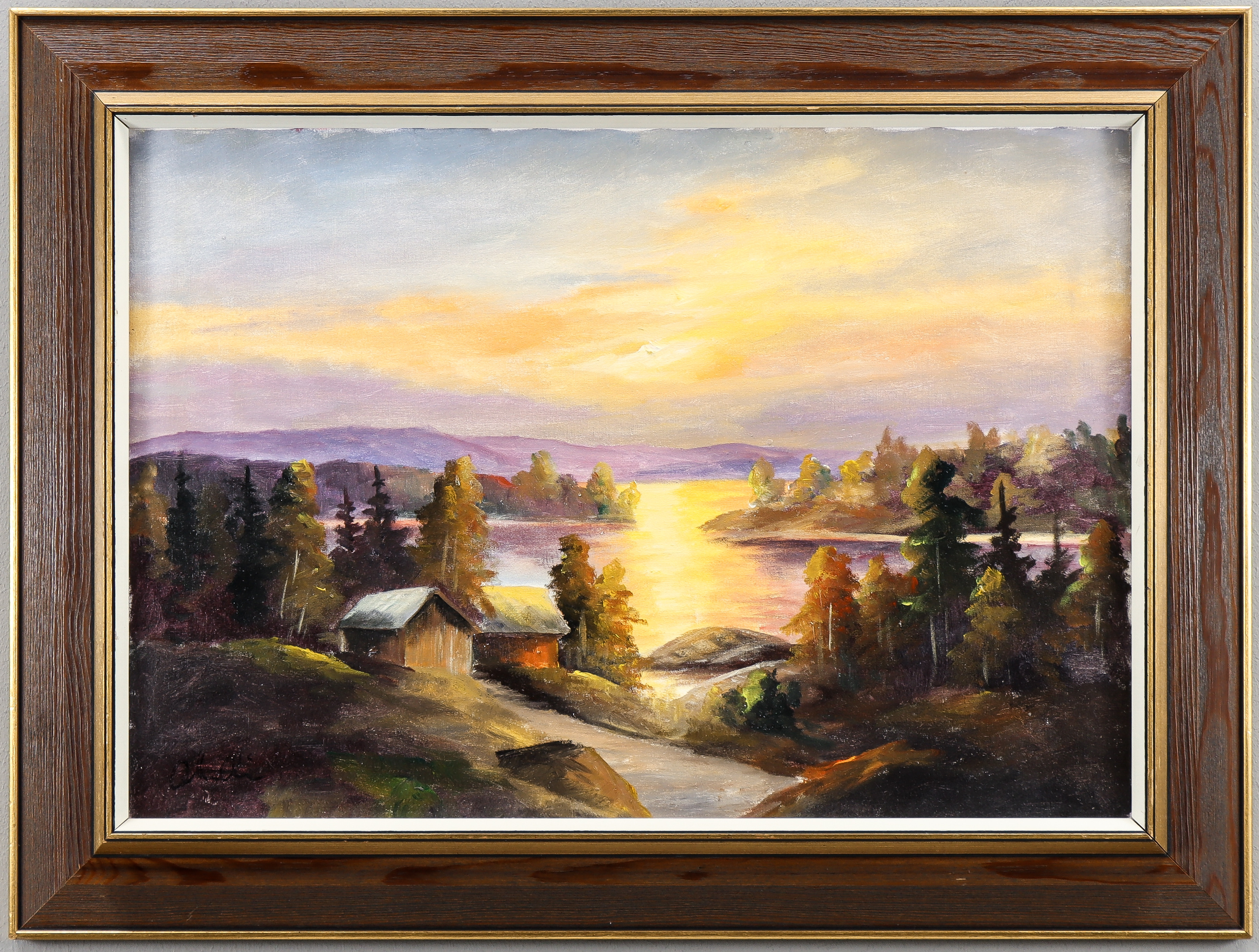 OVE LENNART SWEDIN olja på duk, signerad.