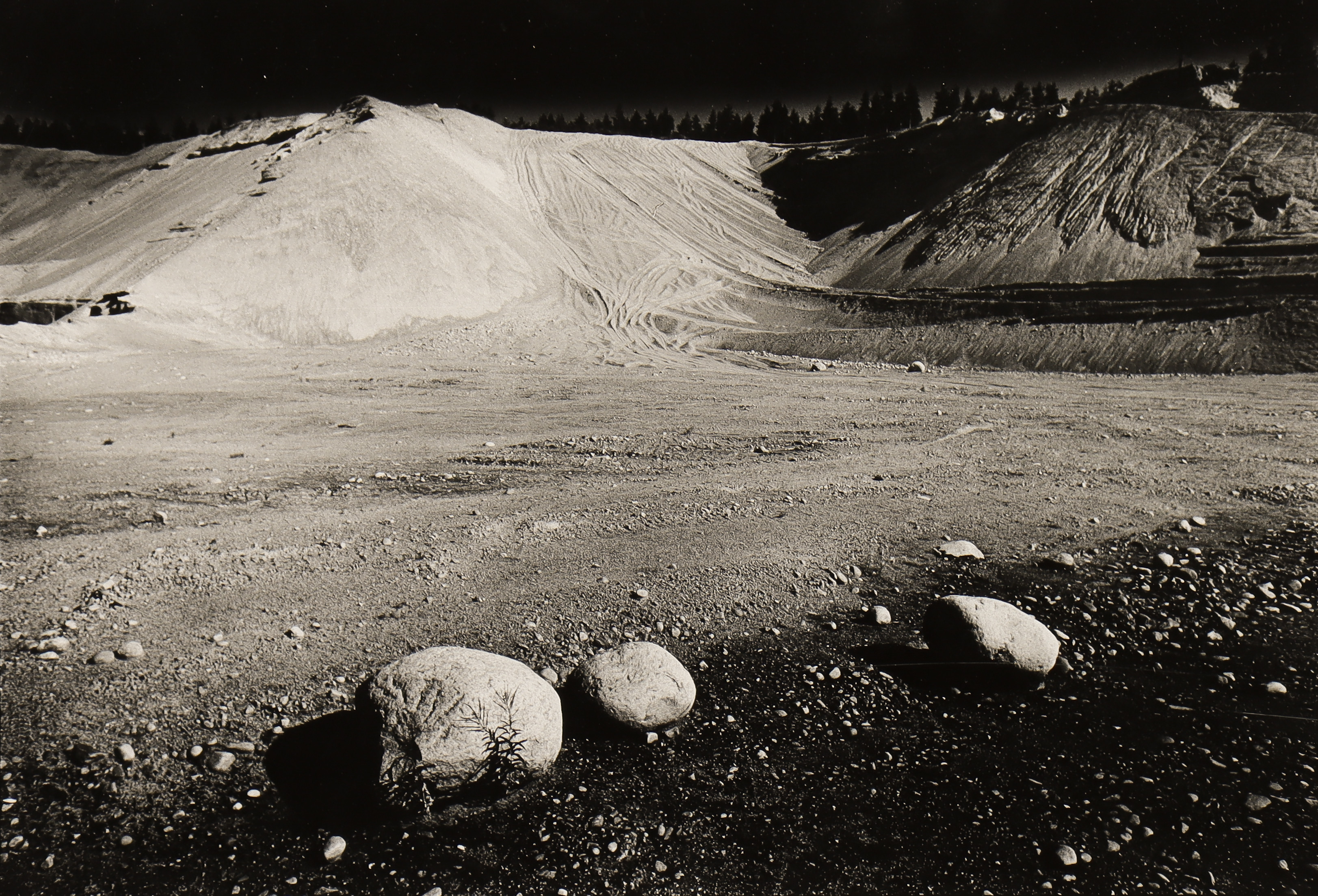 NILS-ERIK WIKEBÄCK. "Grusgrop vid Fryksta I".