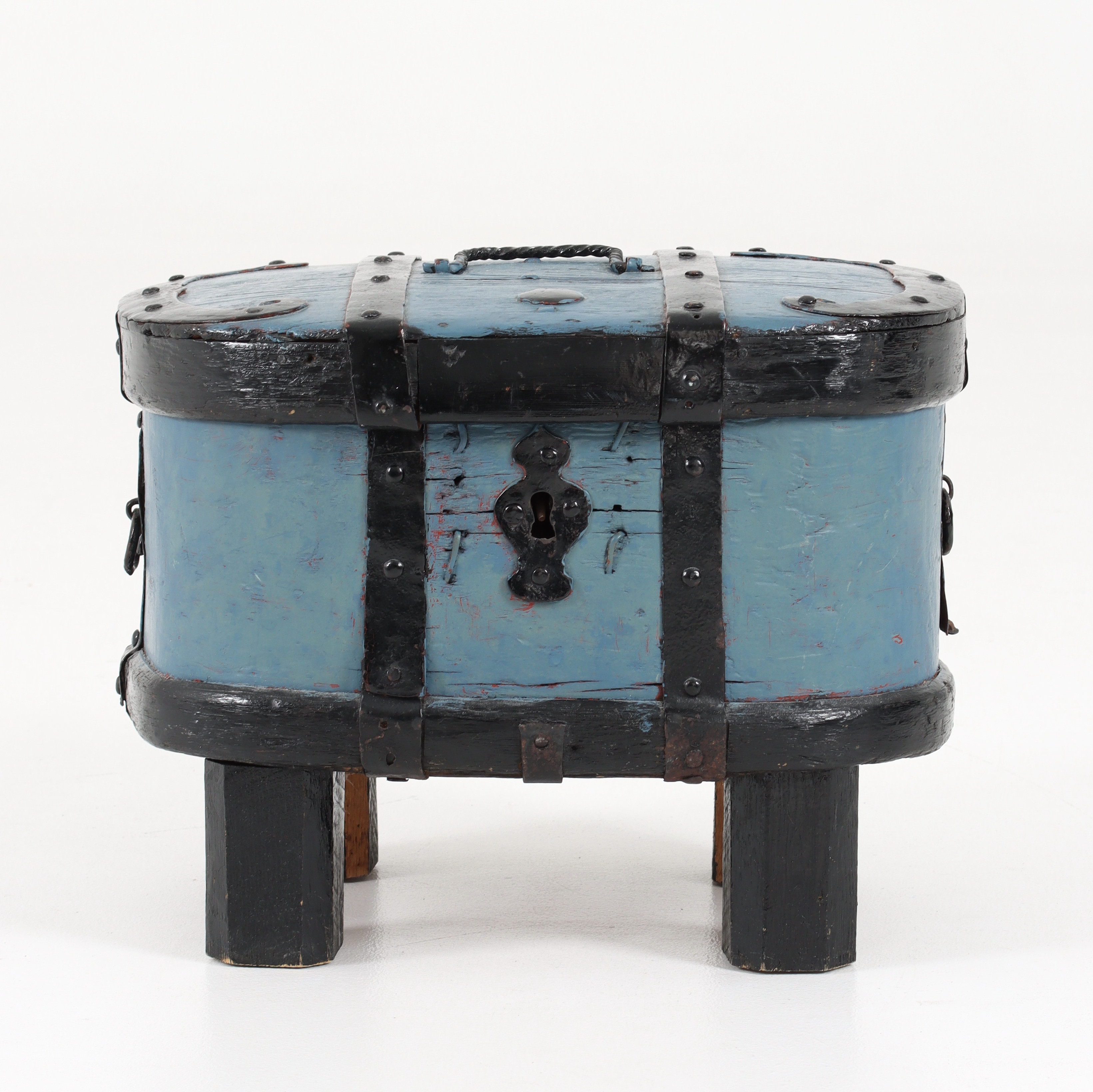 FÄRDSKRIN, svepteknik med smidesbeslag, 1800-tal.