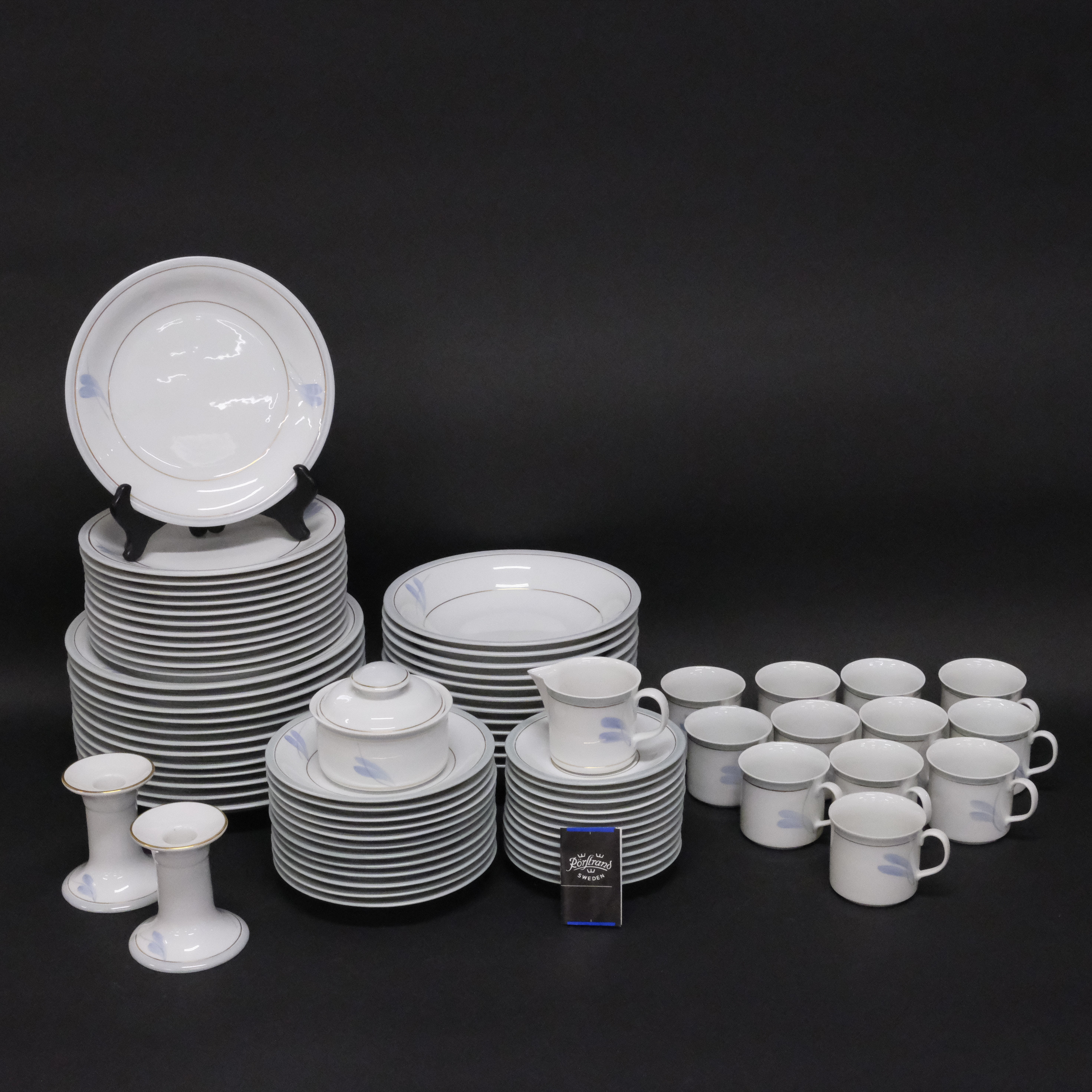 JACKIE LYND. SERVIS, "ELYSÉE", RÖRSTRAND, 76 DELAR.