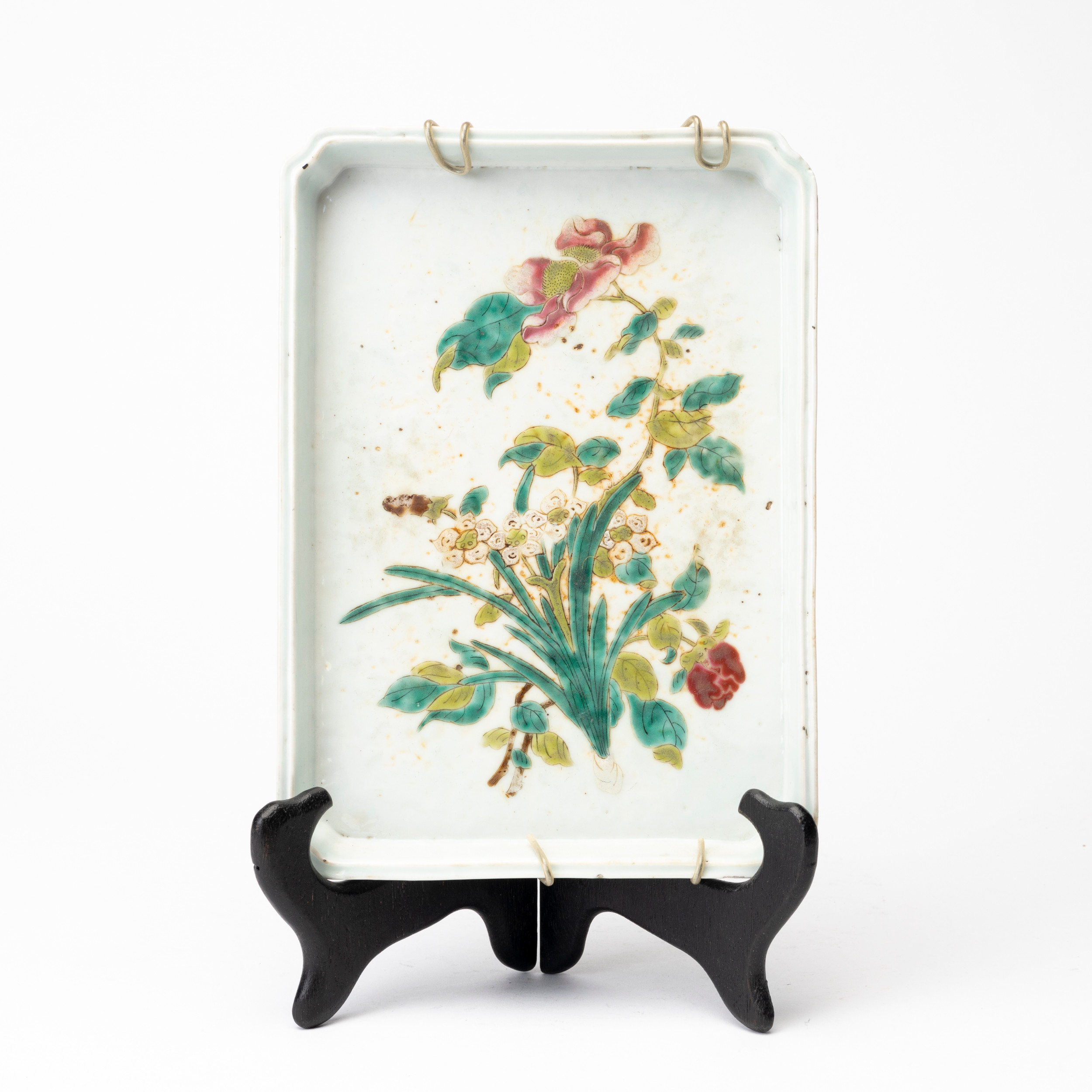 BRICKA, famille rose, porslin, Kina, 1800-tal.