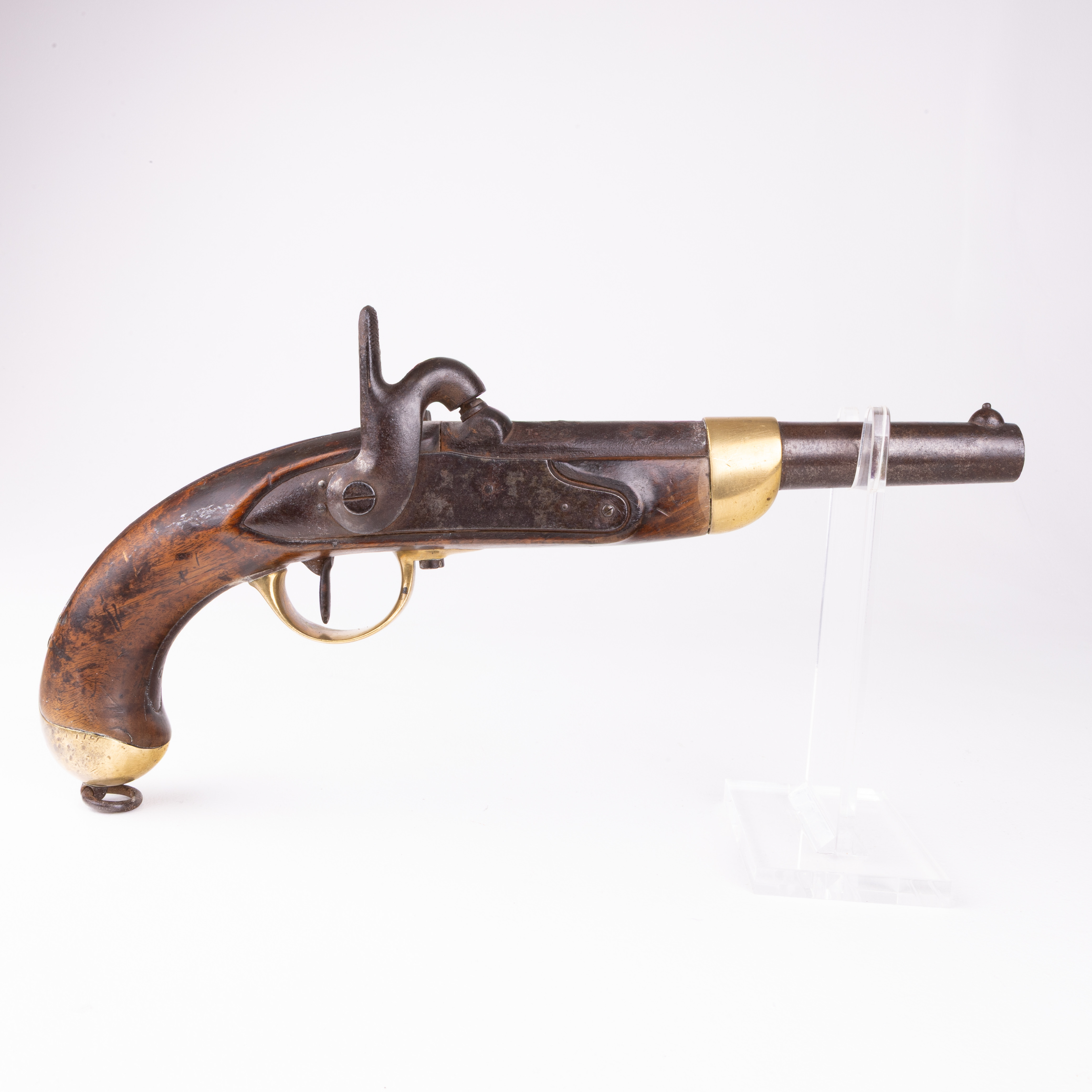 SLAGLÅSPISTOL, m/1822t bis, Frankrike, 1800-tal.