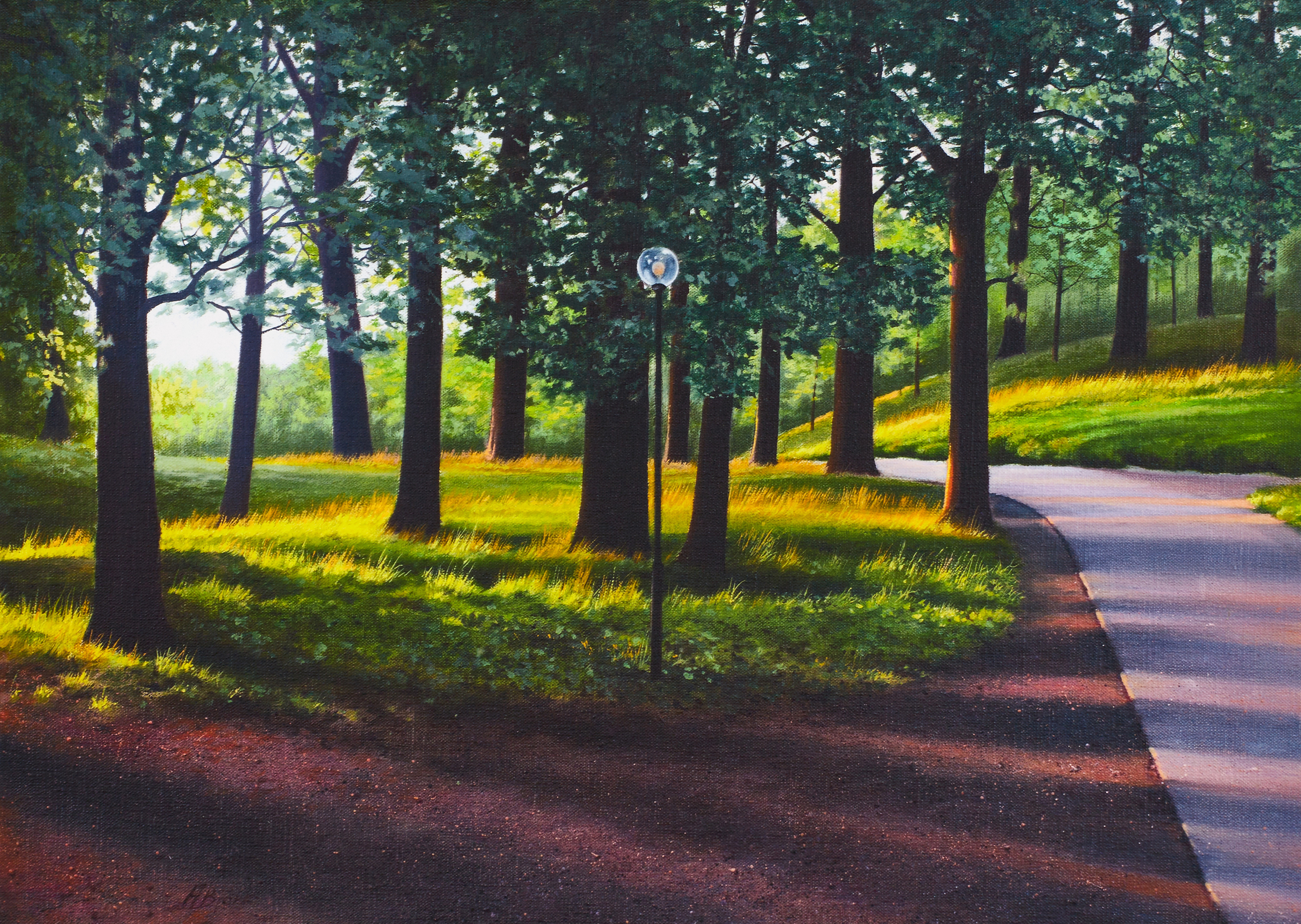 ANETTE BJÖRK SWENSSON (Falun, född 1956). "Aftonljus", signerad och numrerad A Björk 27/90, pigment print.