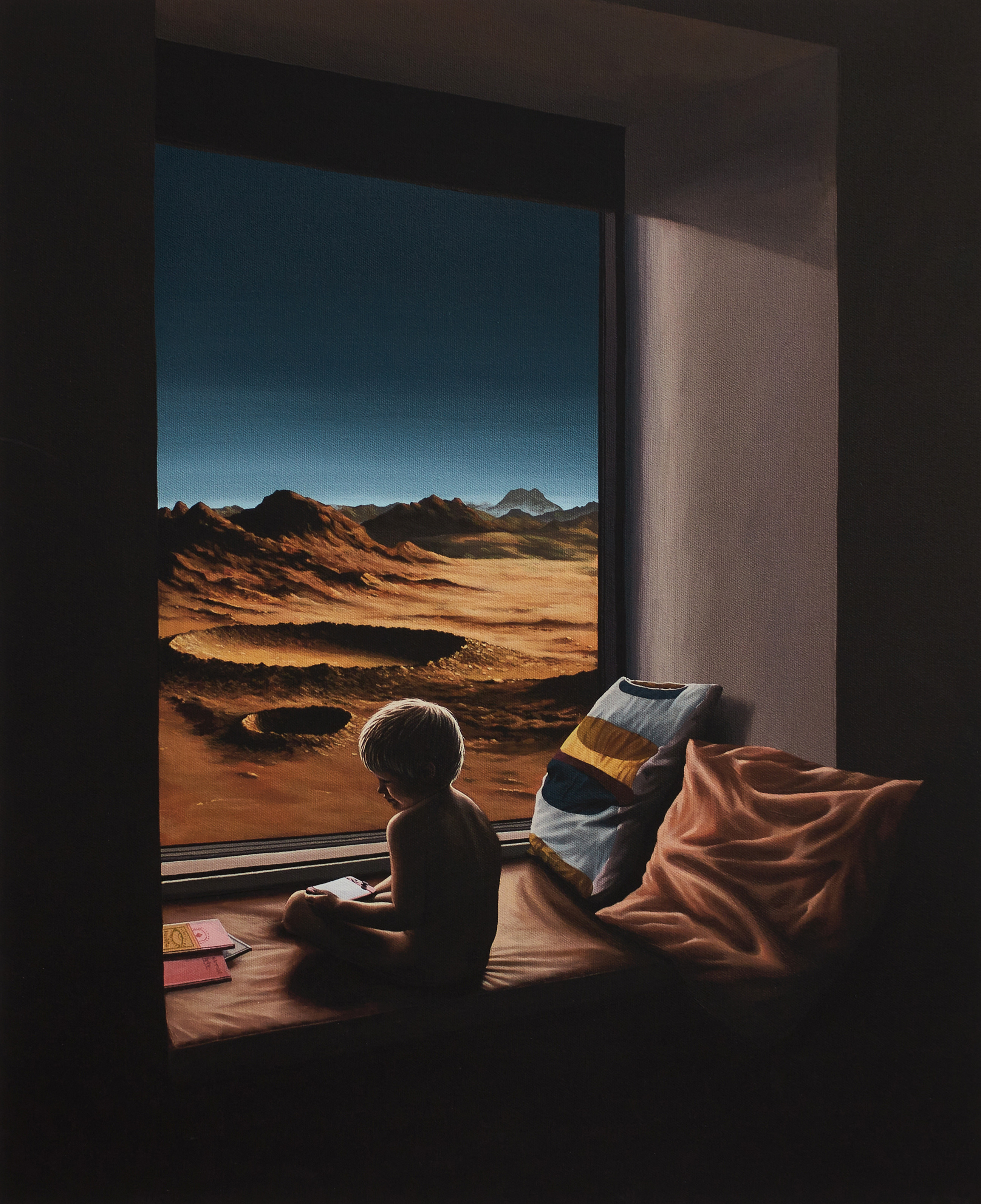 EMMA JELK (Sverige, född 1990). "H.O.M.E.", (HOPE), signerad och numrerad E. JELK 3/80, fine art print.