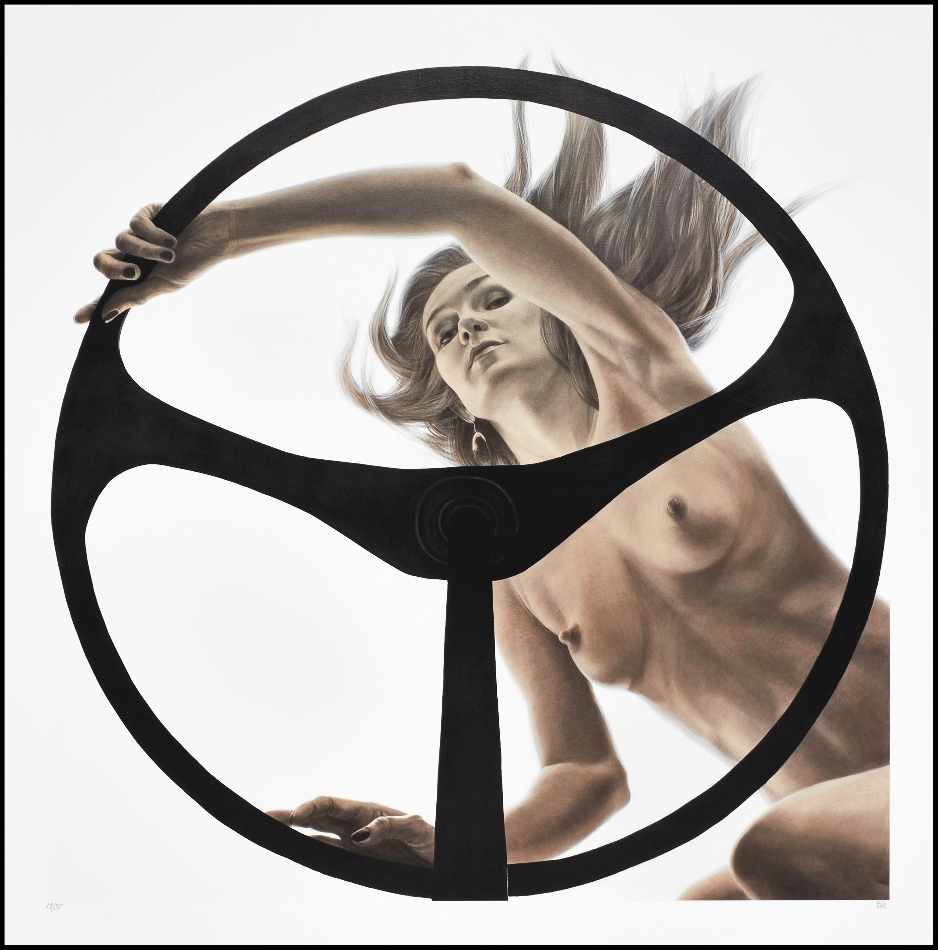 ANASTASYA KUZNETSOVA-RUF (född 1983). "Take Control", monogramsignerad AKR, numrerad 13/35, pigment print.