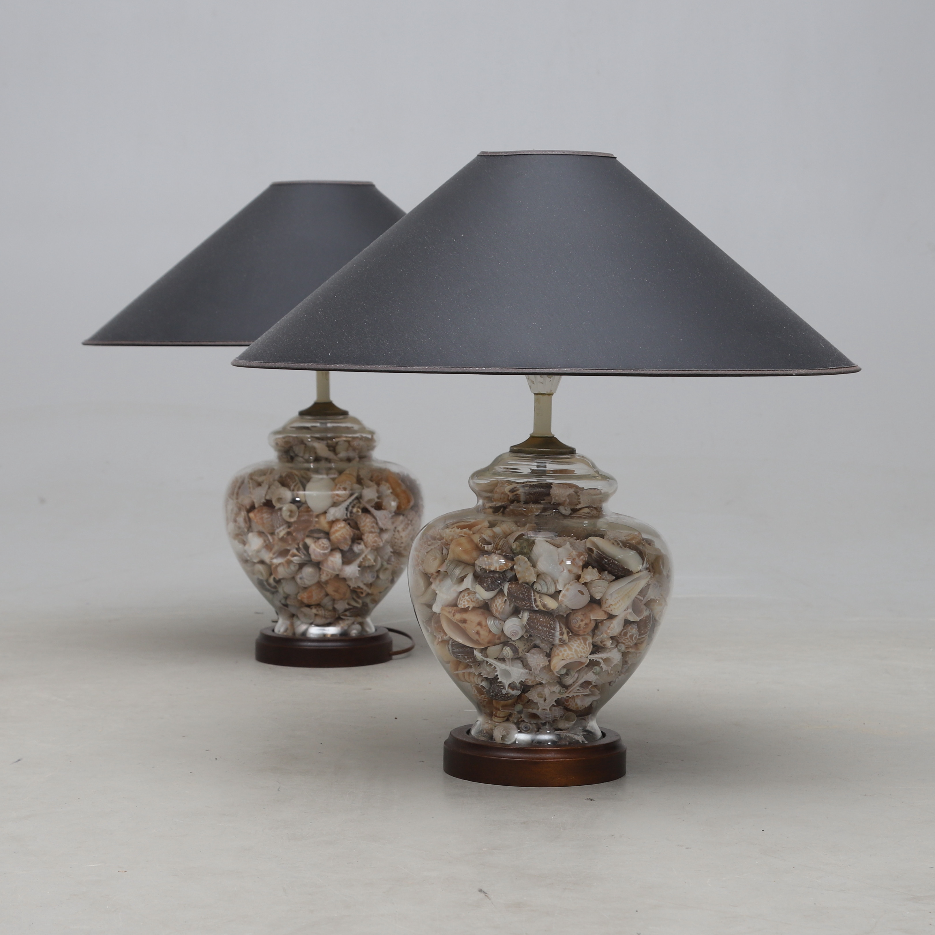 BORDSLAMPOR, 1 par, Miranda of Sweden, 1980-/90-tal.