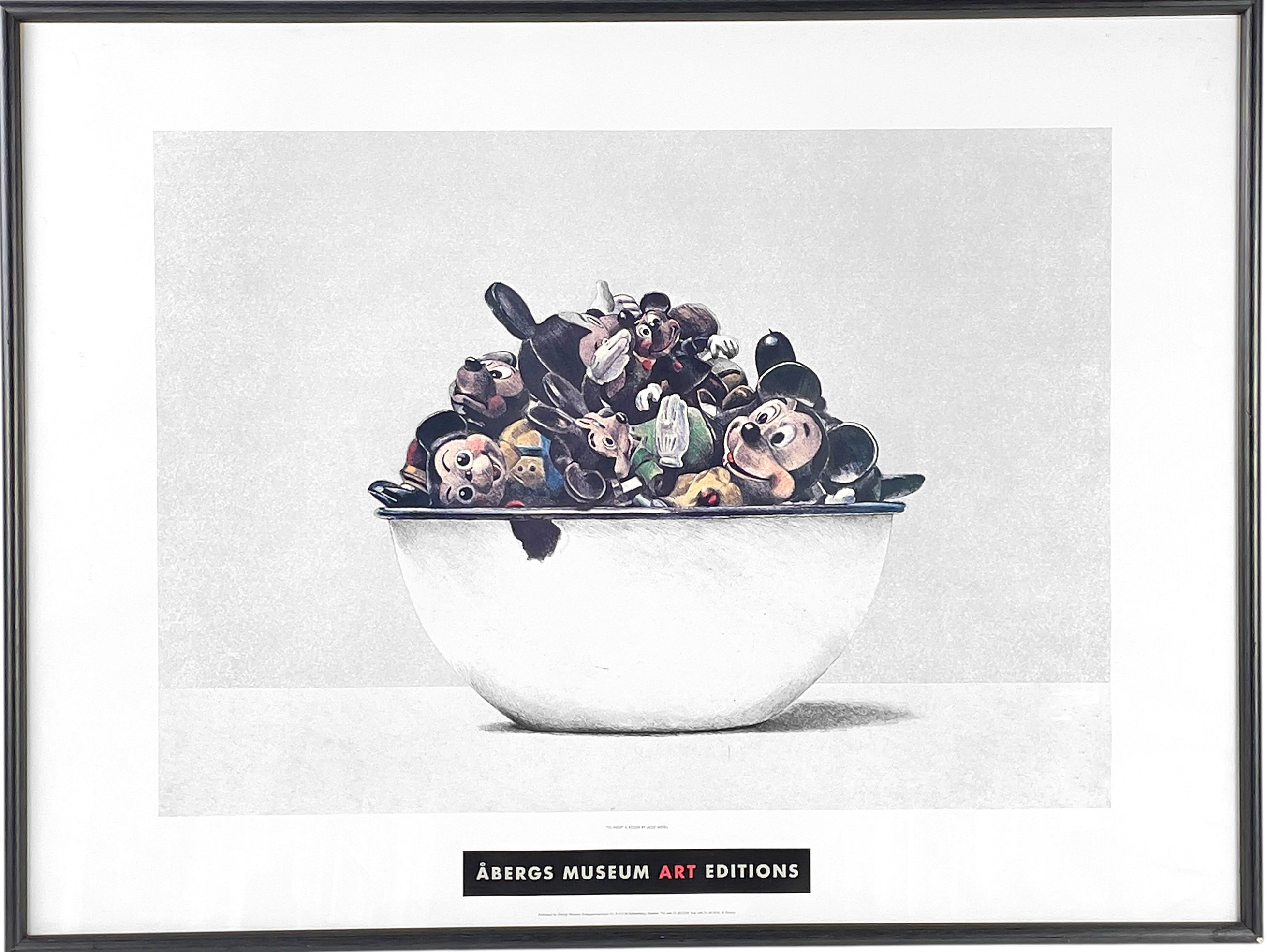 LASSE ÅBERG. Efter, offsettryck "To Philip", Åbergs Museum Art Editions.