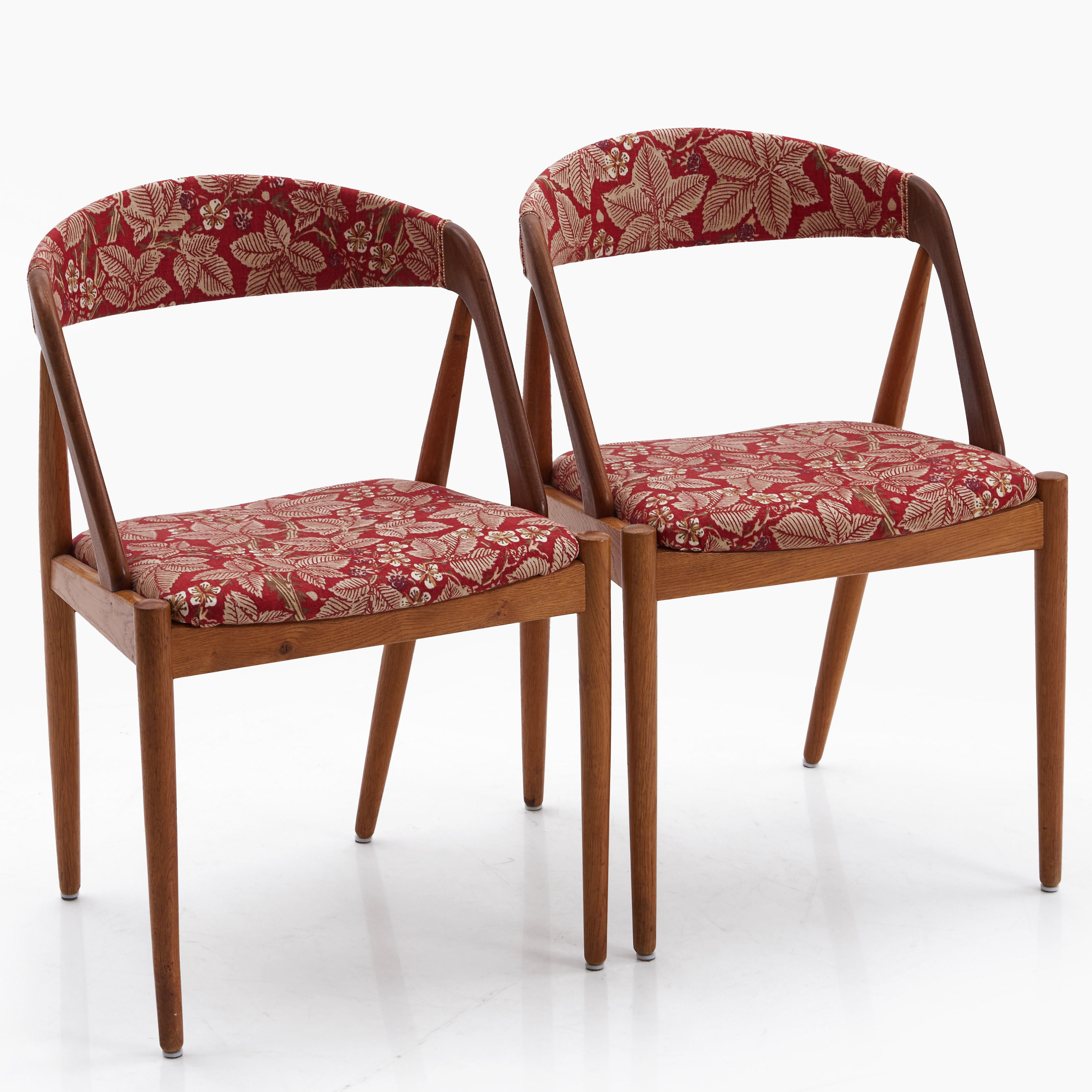 STOLAR, 1 par, "Pige"/"T21", Kai Kristiansen, Danmark, teak.