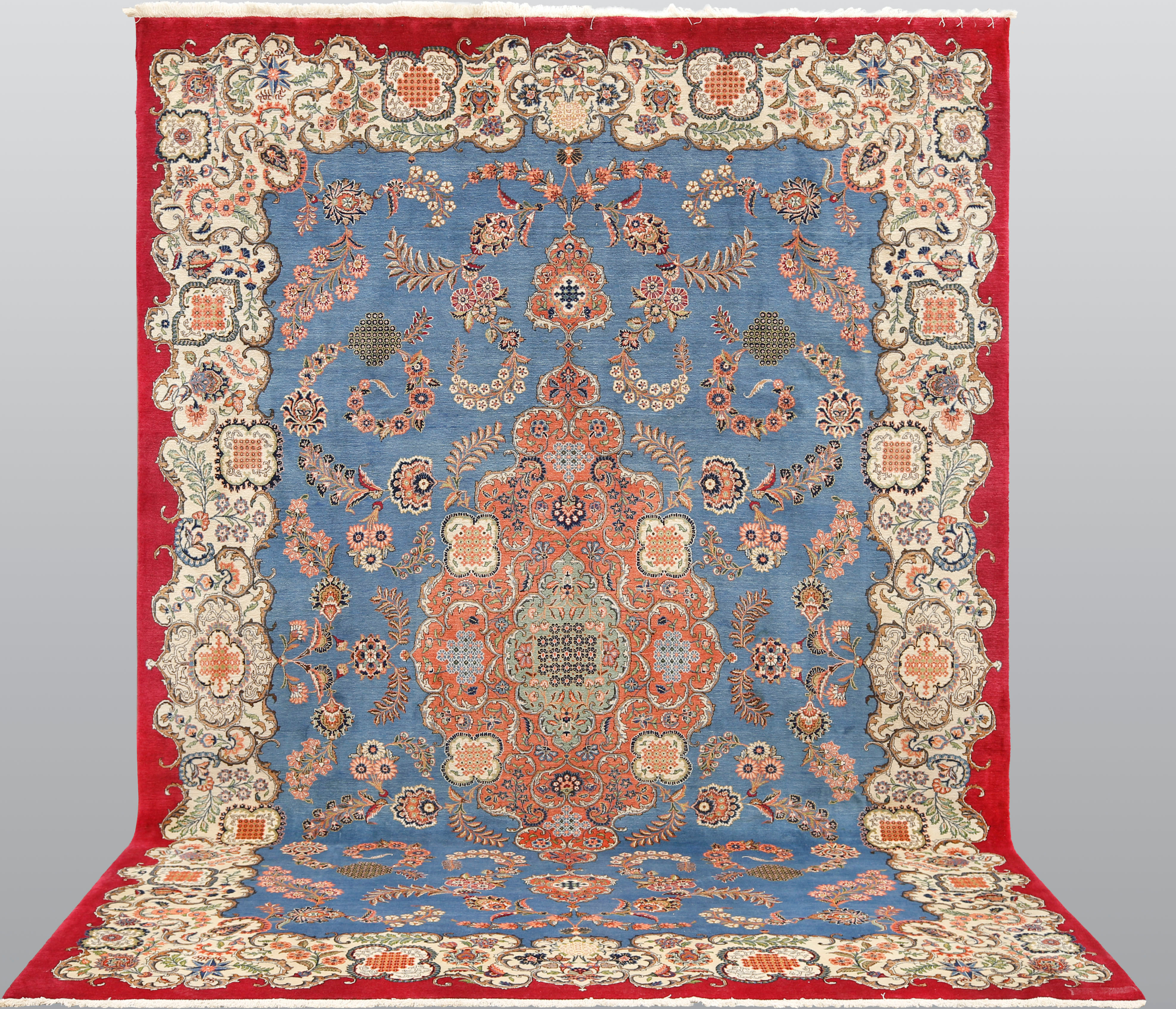 ORIENTMATTA. Royal Keshan, fine, 366 x 268 cm.
