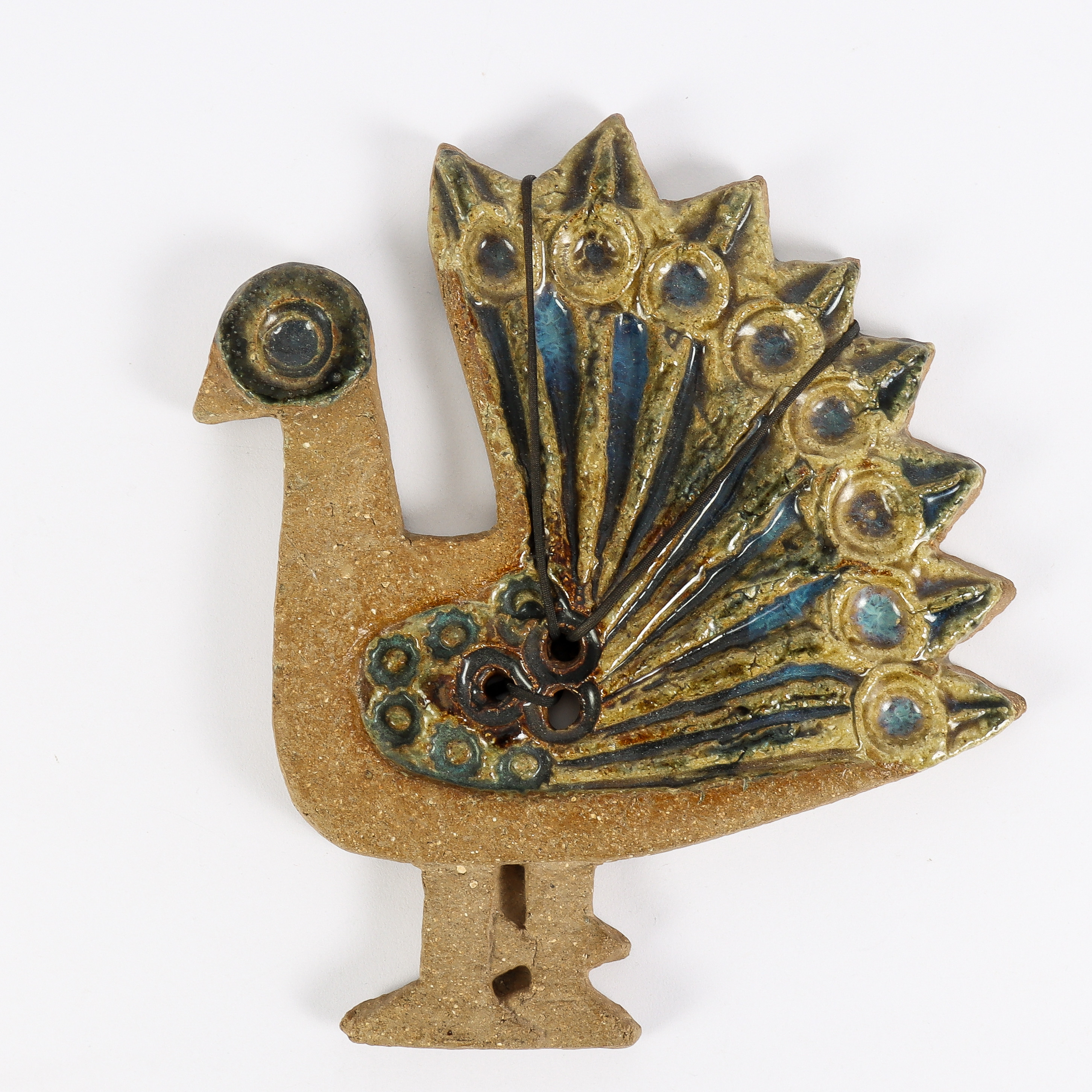 GABI CITRON-TENGBORG. Keramiktavla, stengods, signerad.