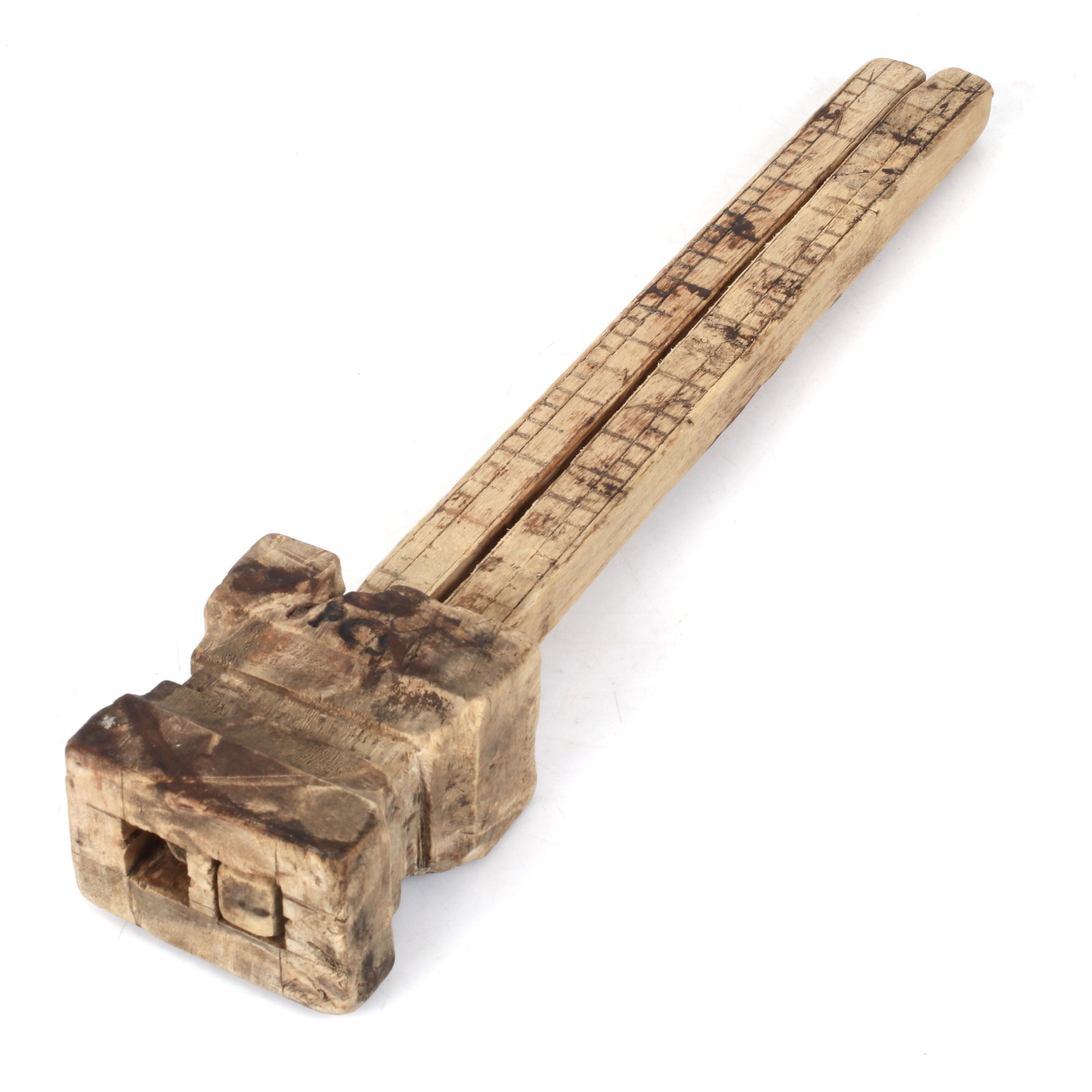 MÅTTSTOCK, trä, 17/1800-tal.