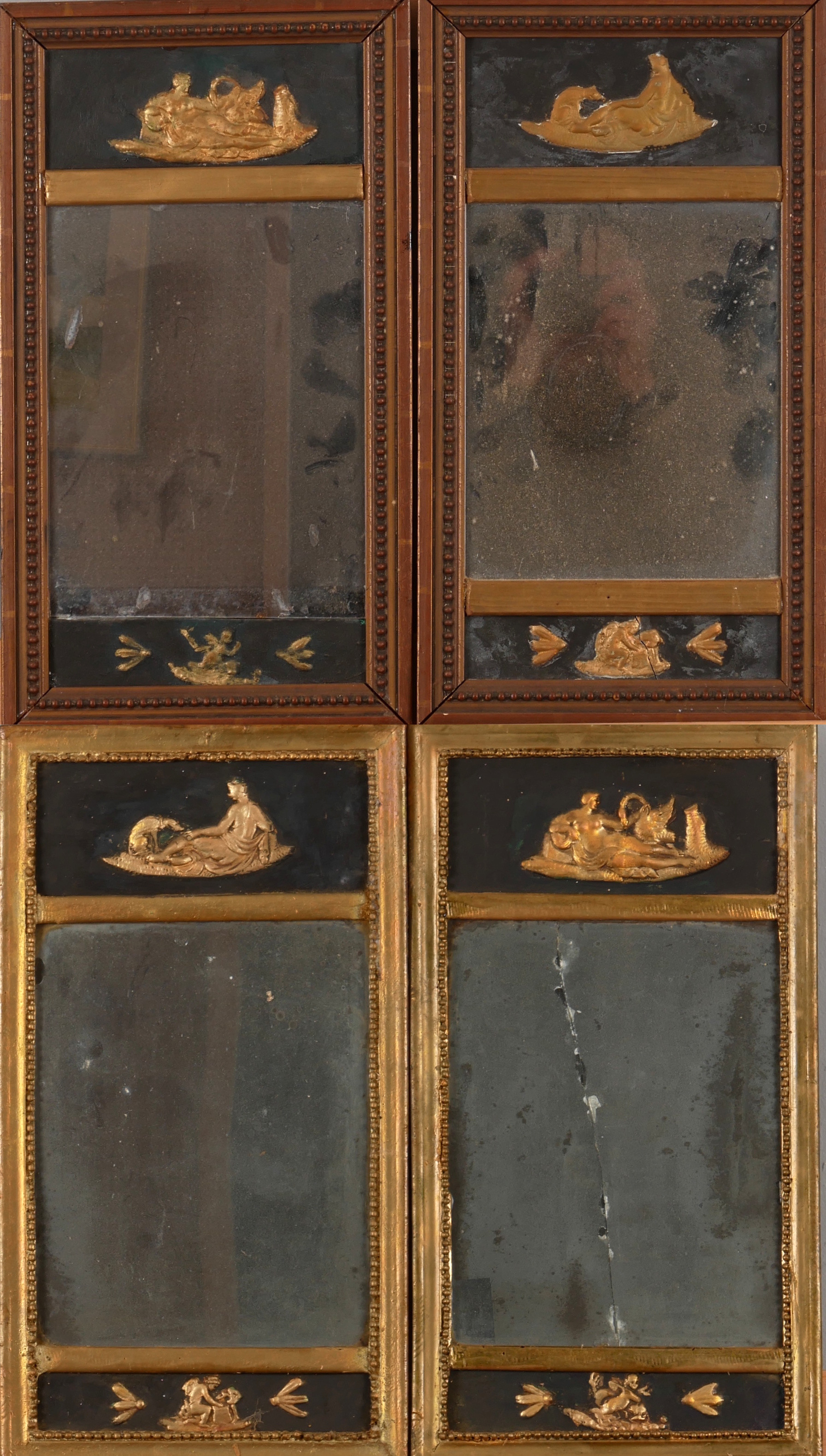 SPEGLAR, 4 st, 17/1800-tal.