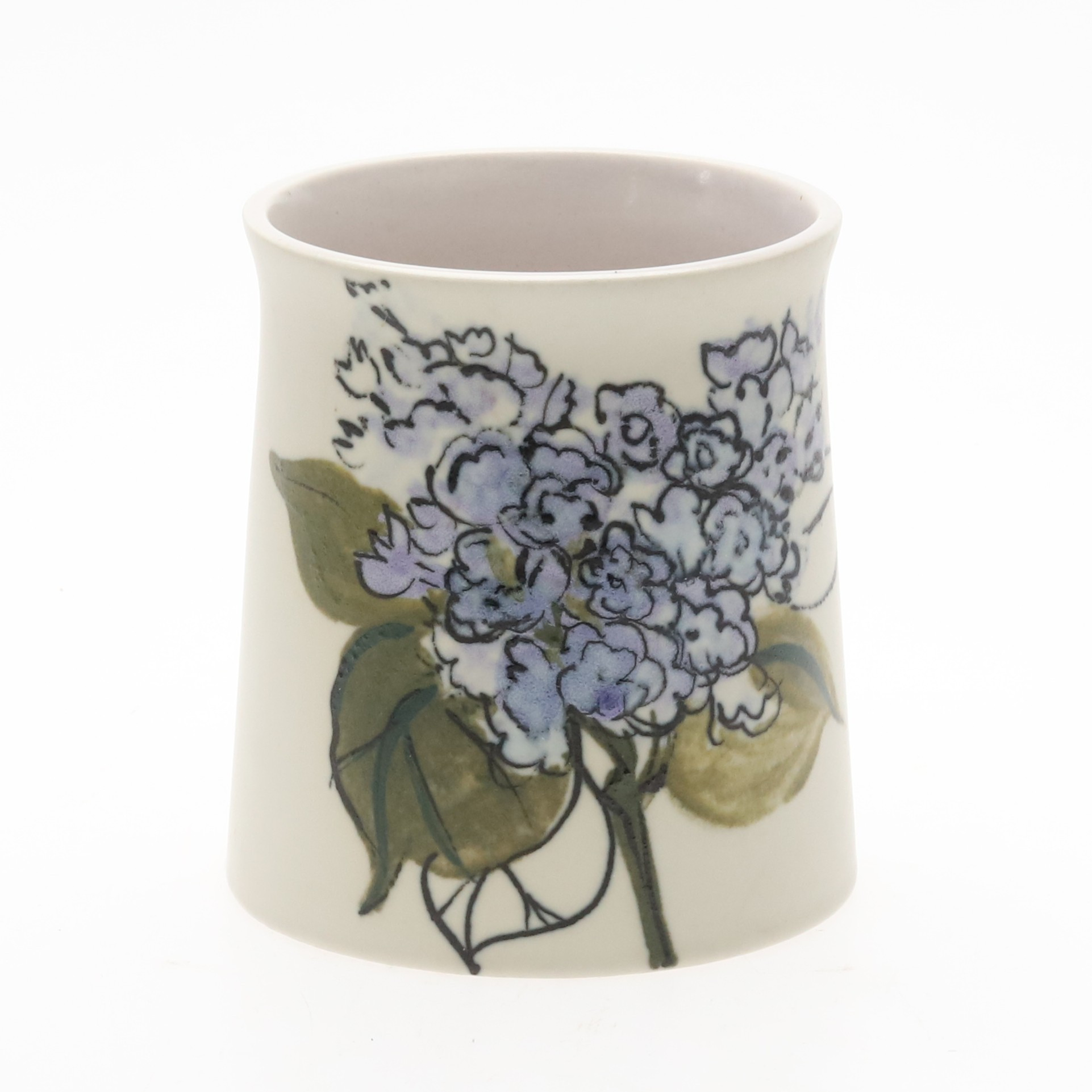 HILKKA LIISA AHOLA. VAS, Stengods, blomdekor, Arabia, Finland, monogramsignerad.