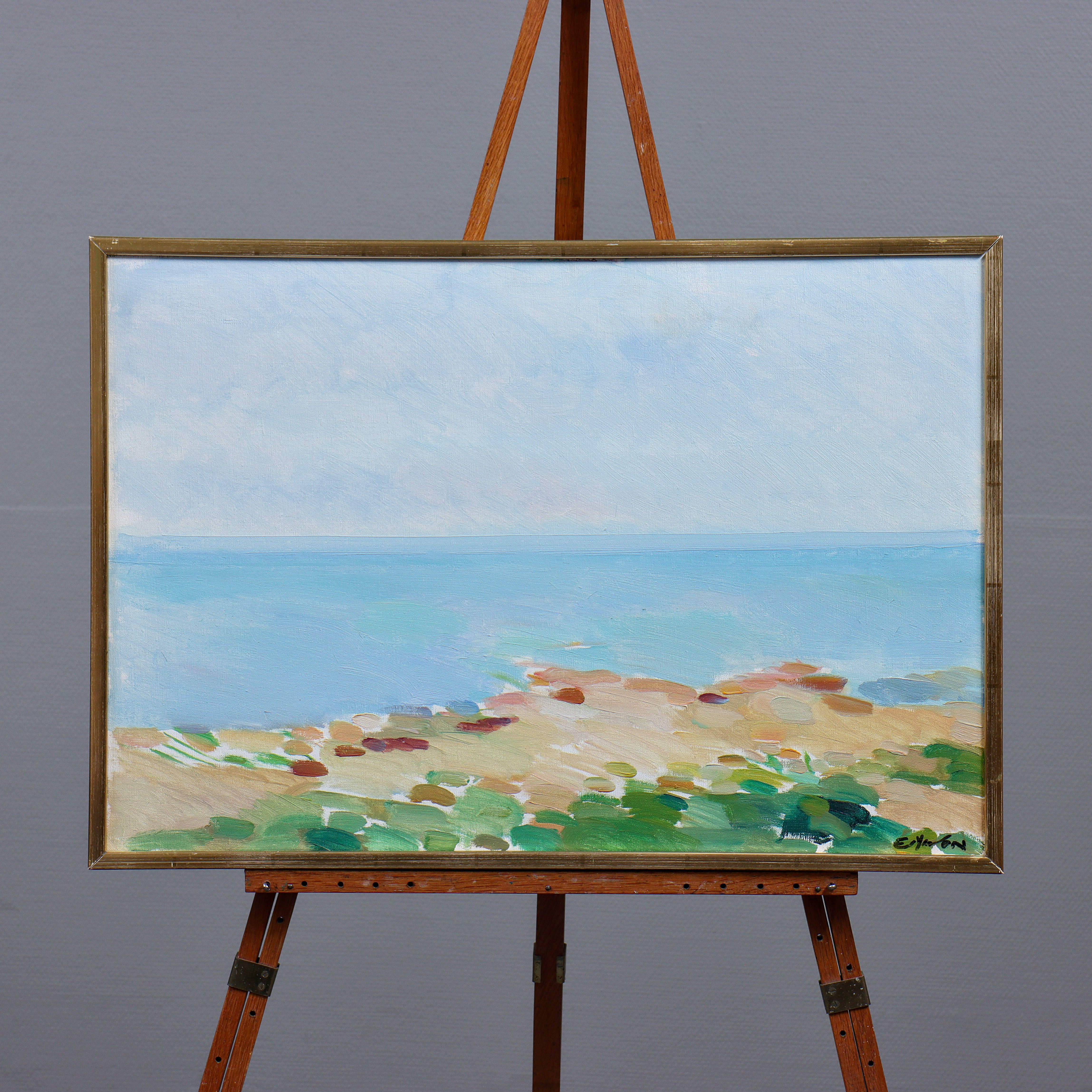 ERIK ELFVÉN (1921-2008) OLJA PÅ DUK, SIGNERAD.