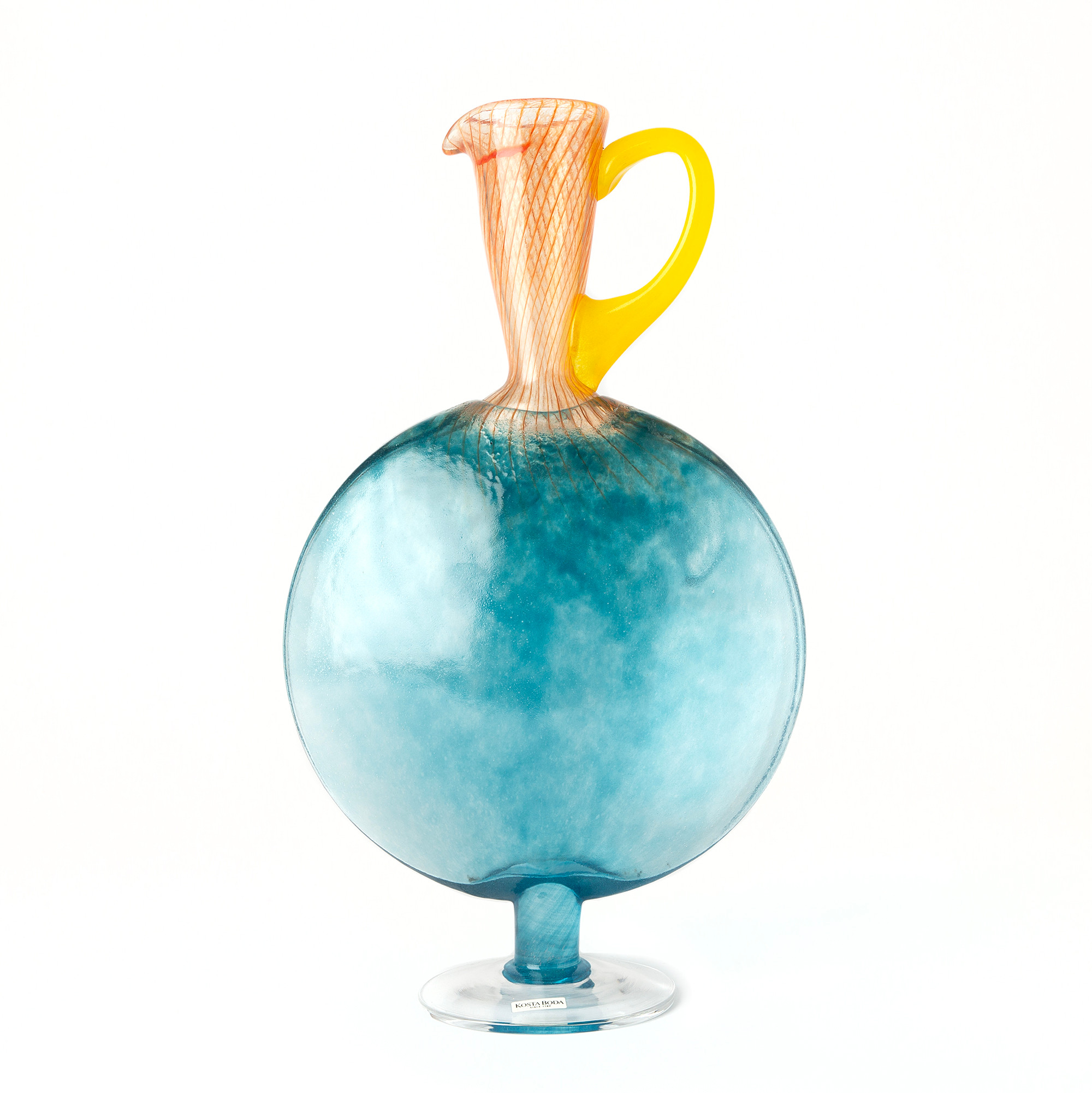 KJELL ENGMAN. "Bonbon", karaff, glas, Kosta Boda.