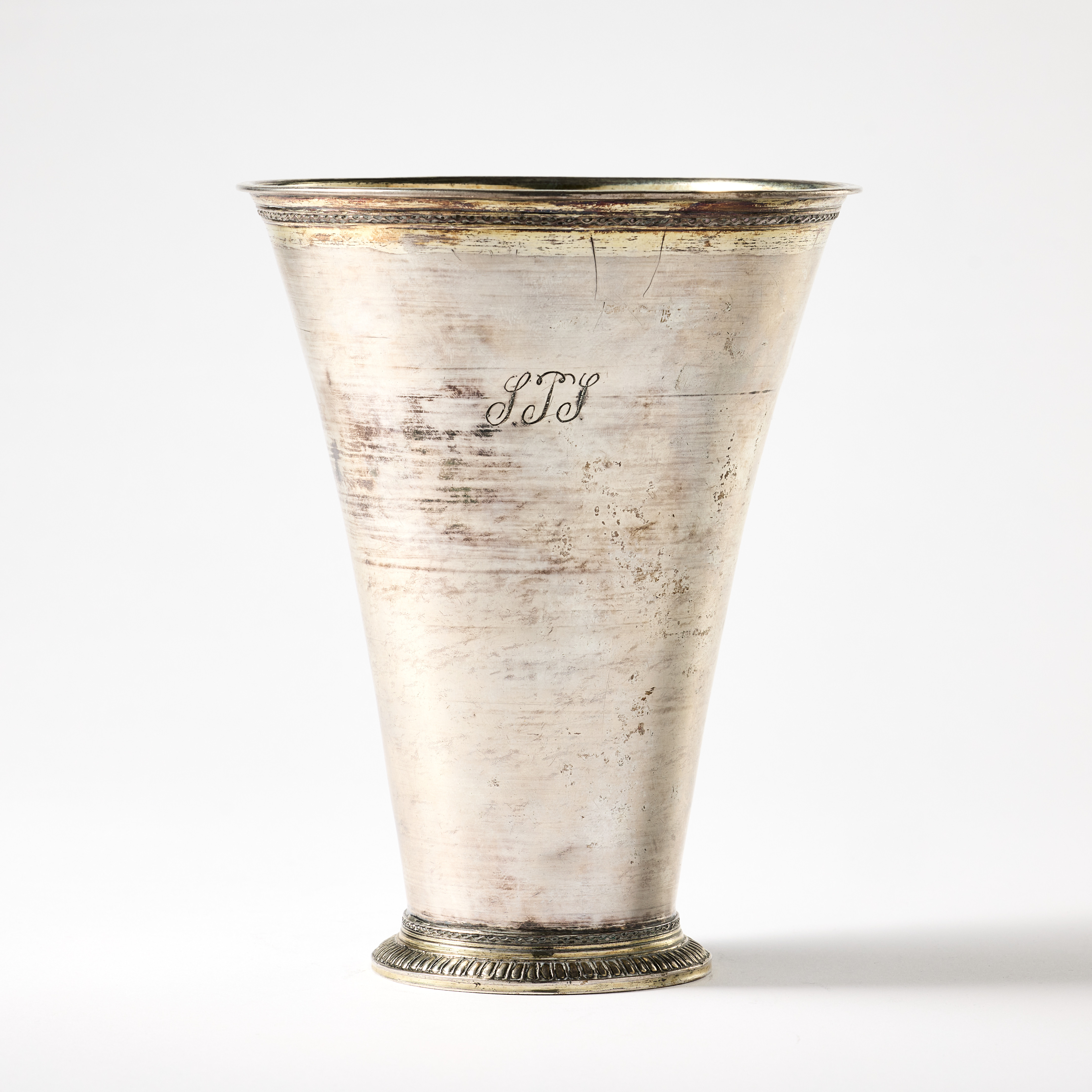 BERNDT HALCK. Bägare, silver, Halmstad, 1771.