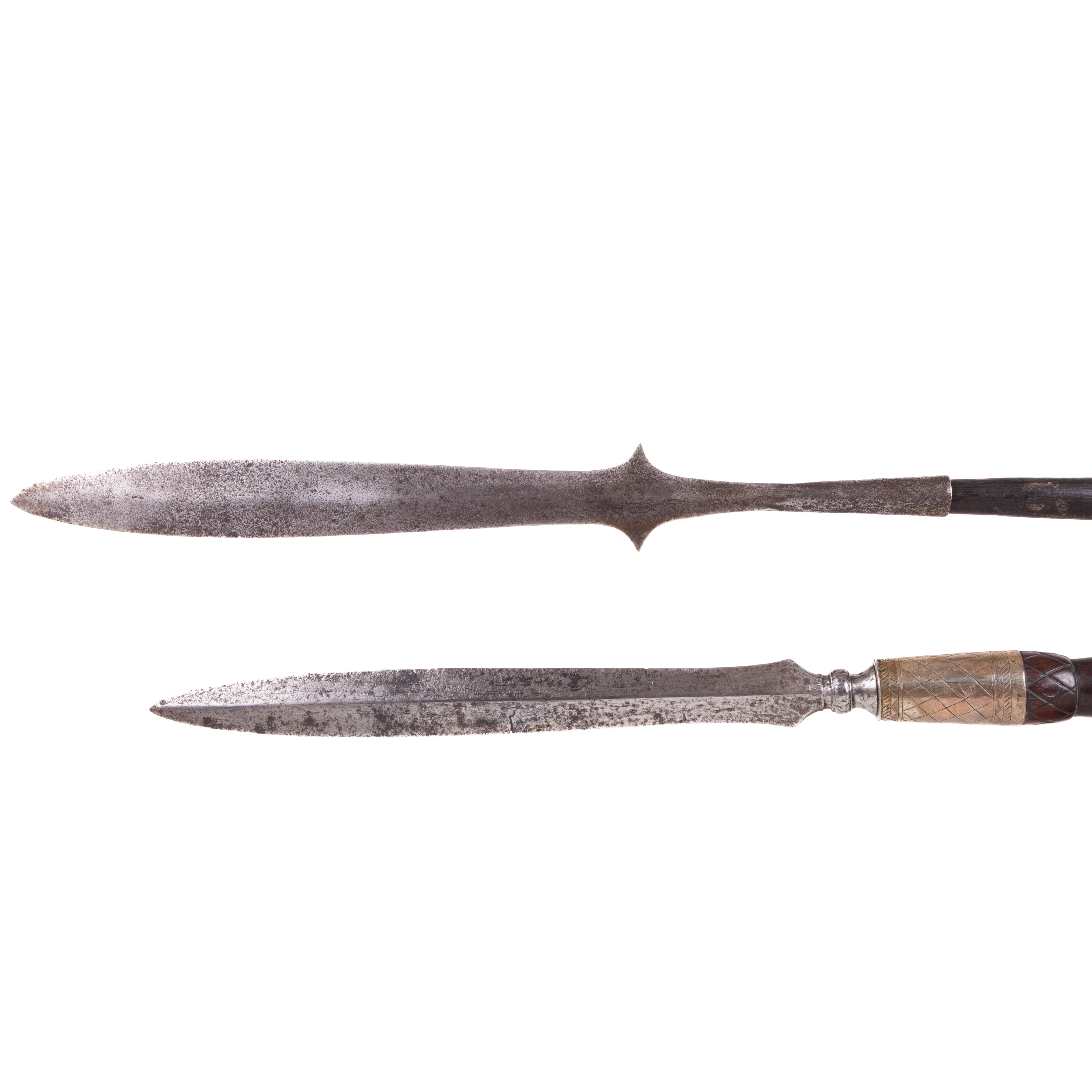 SPJUT, 2 st, Indonesien, 1800-tal.