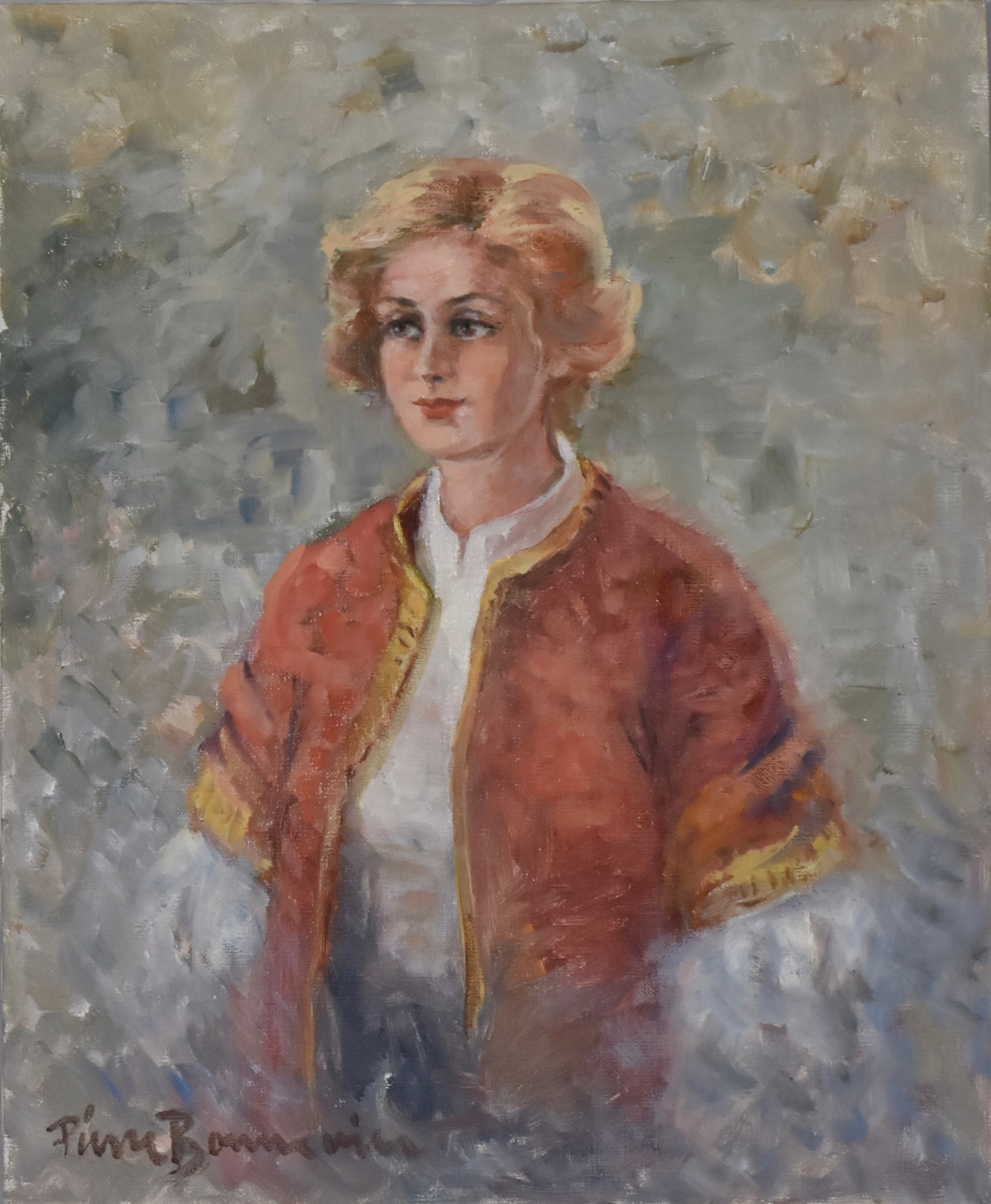 PIERRE BONNEVIER. Olja på duk.