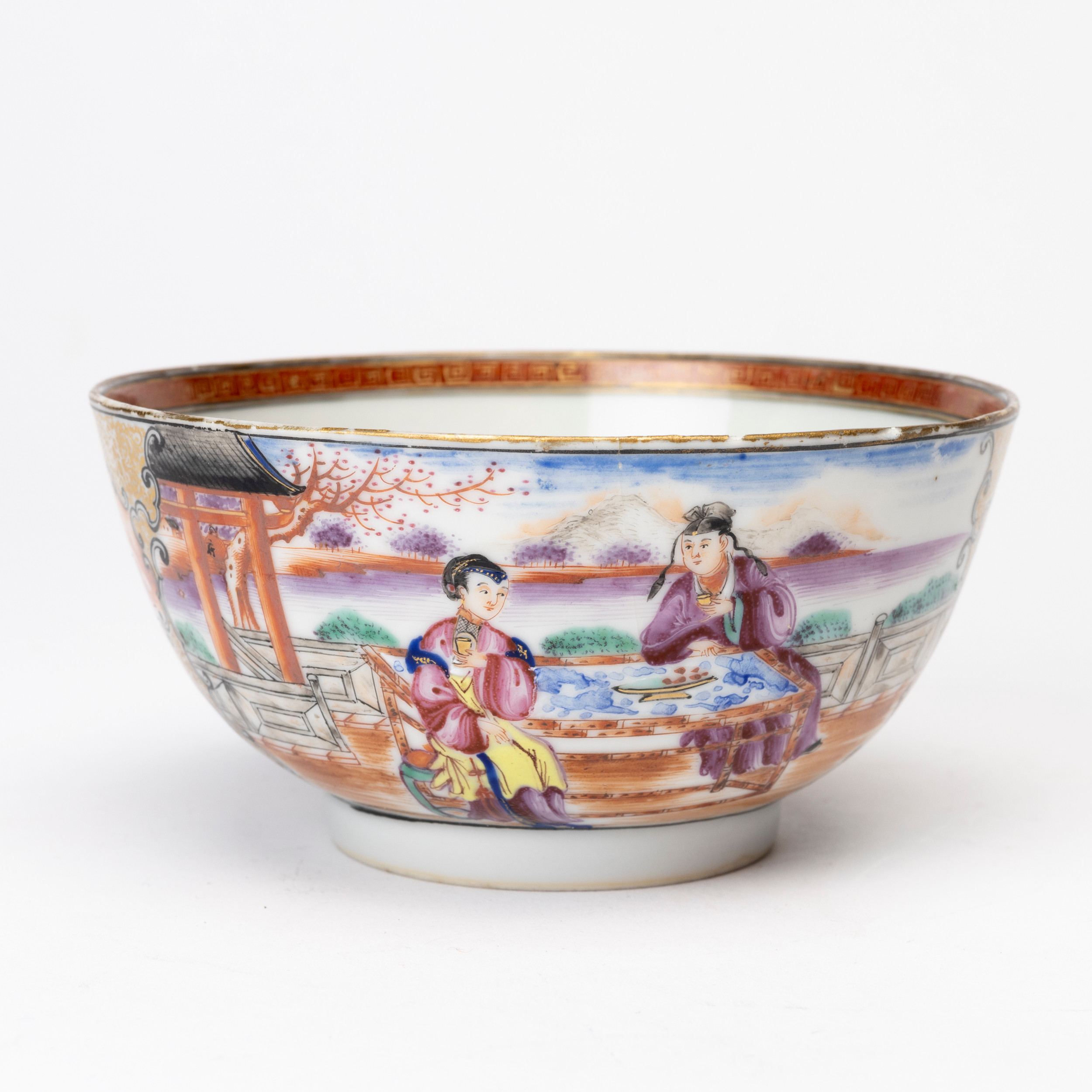 SKÅL, Porslin, Kina, Qianlong (1736-1795).