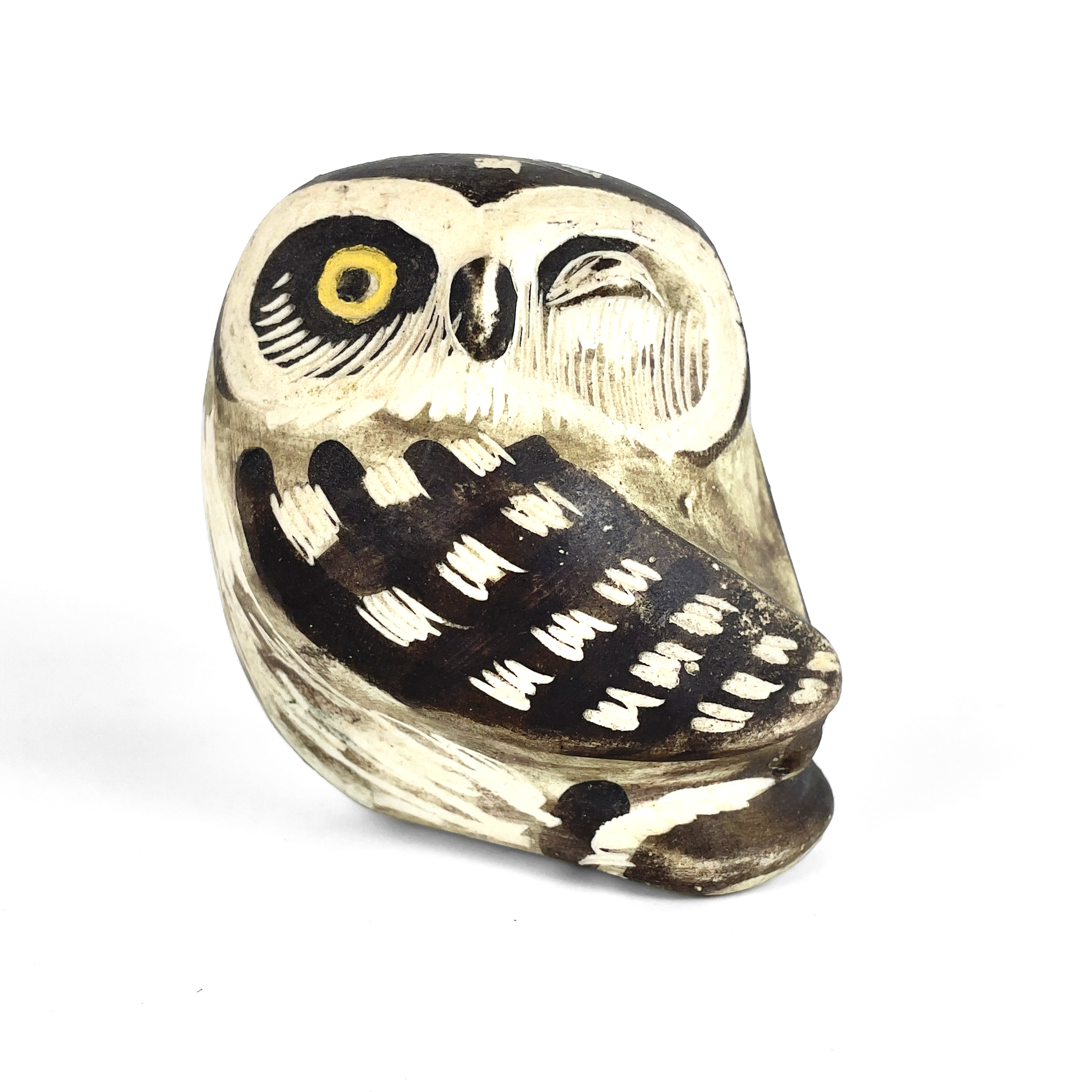 EWALD LINDAHL. Figurin, "Knip" ur serien "Minerva", stengods, Gustavsbergs Studio.