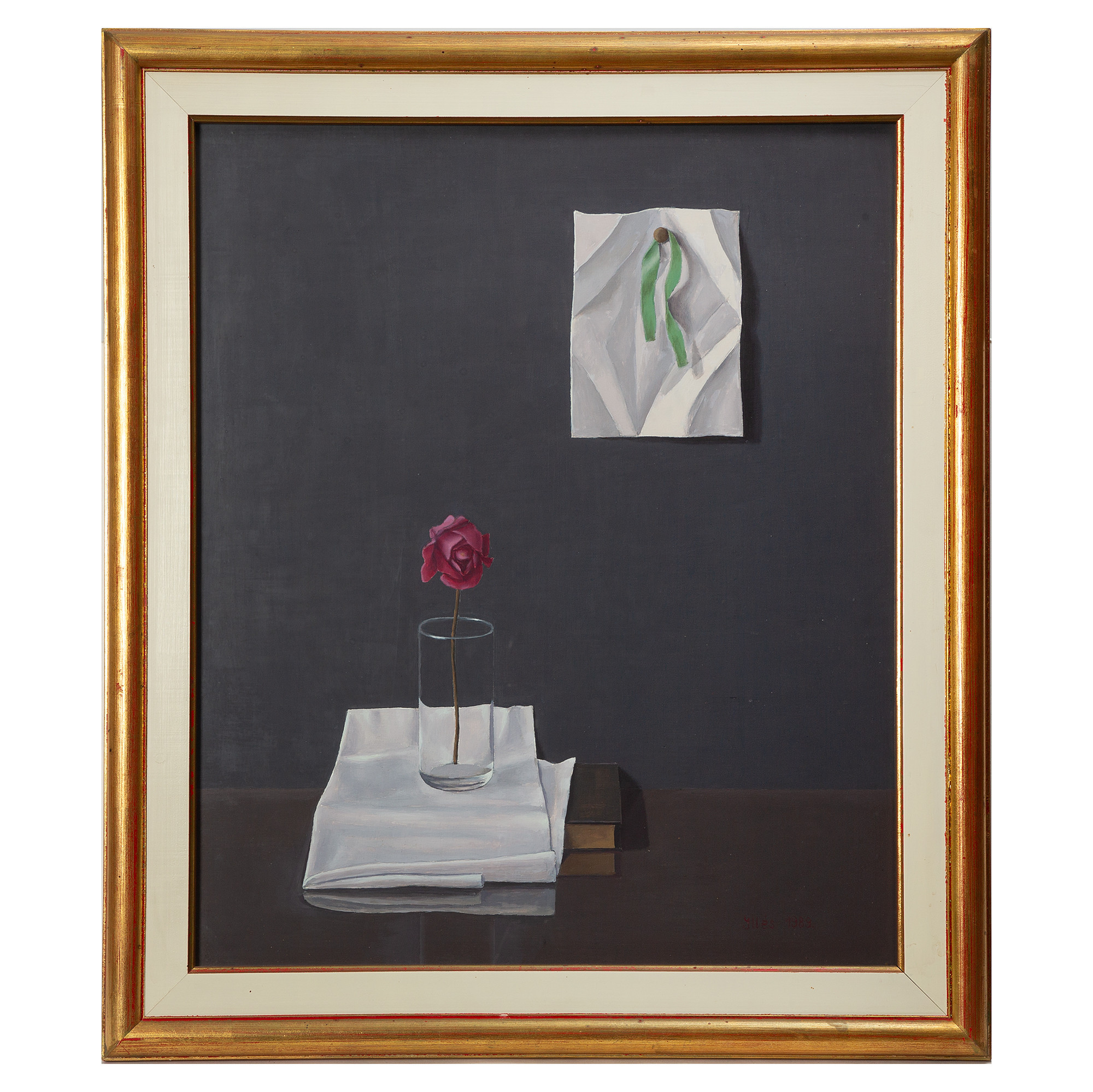 FERENC ILLÉS. Gouache, signerad och daterad 1989.