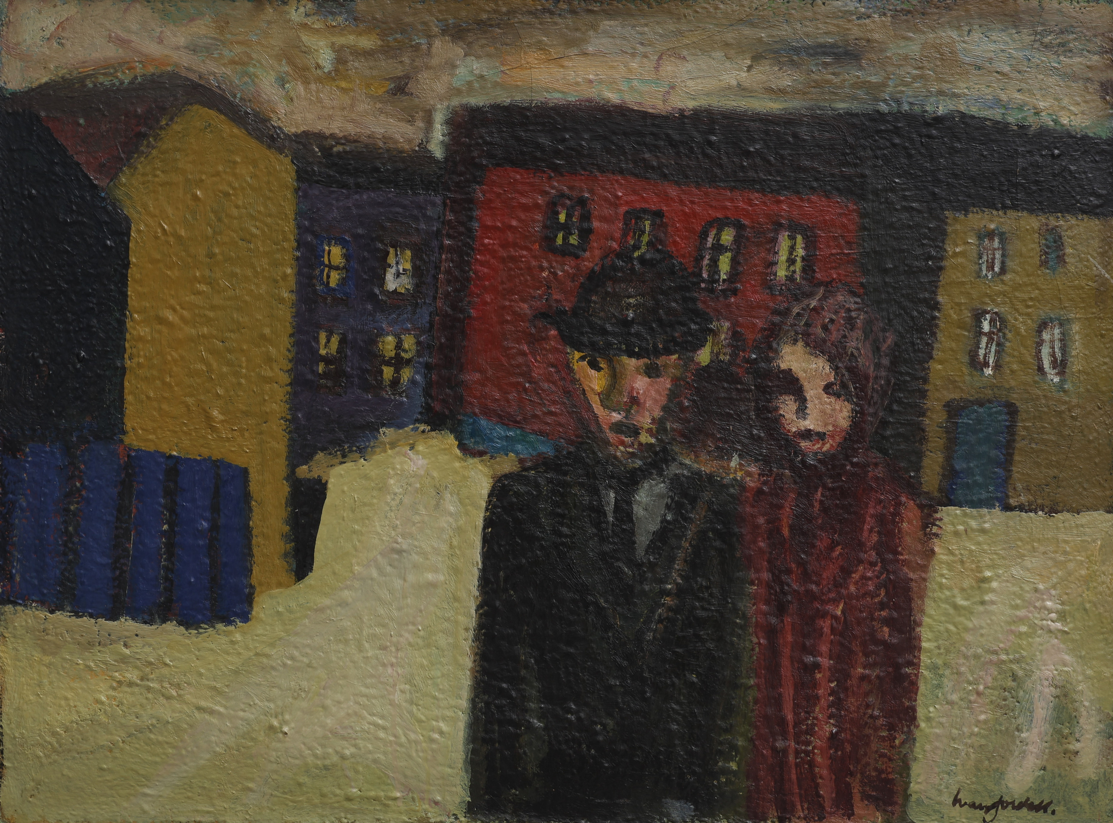 IVAN JORDELL. PAR I STADSMILJÖ.