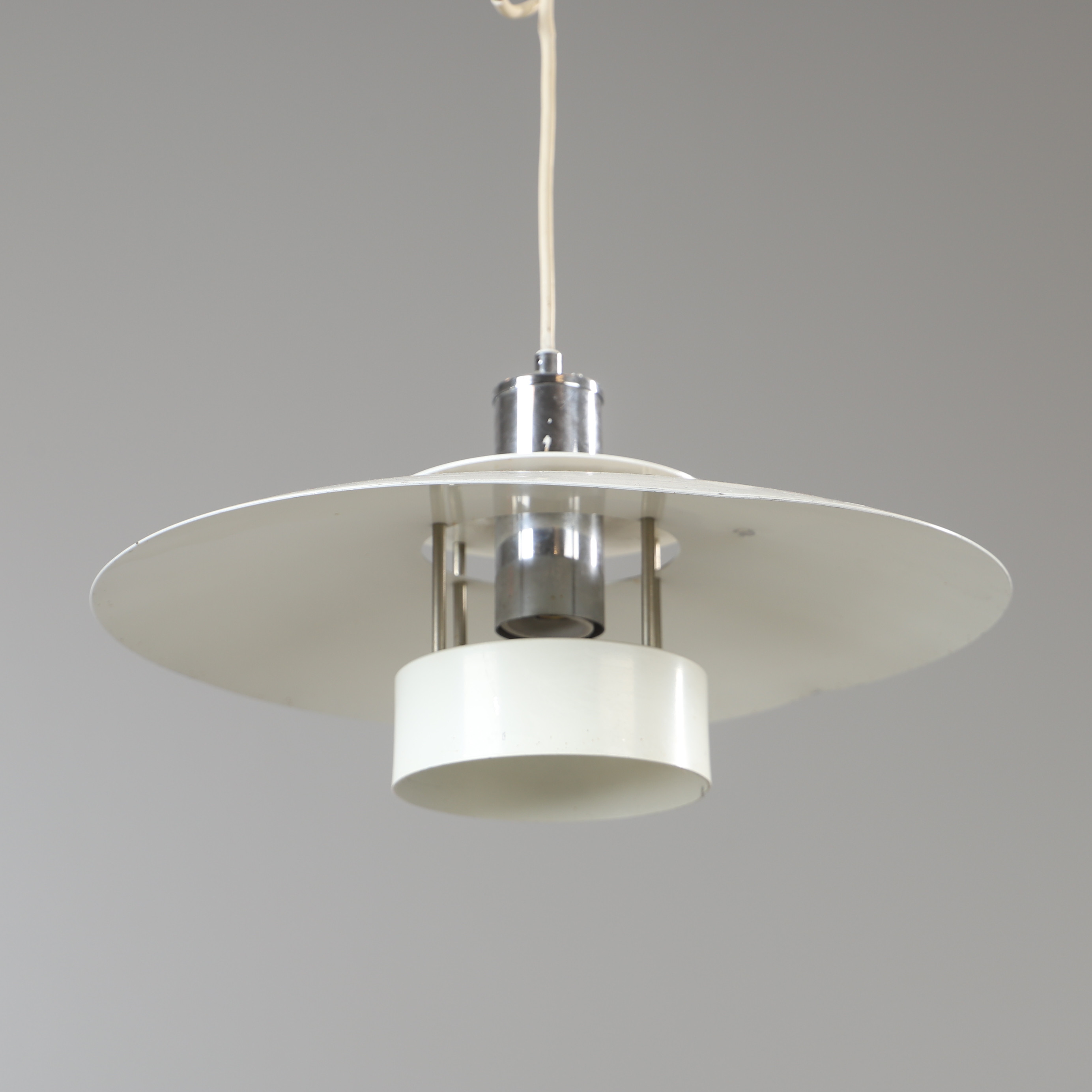 TAKLAMPA, metall, Boréns, 1900-talets andra hälft.