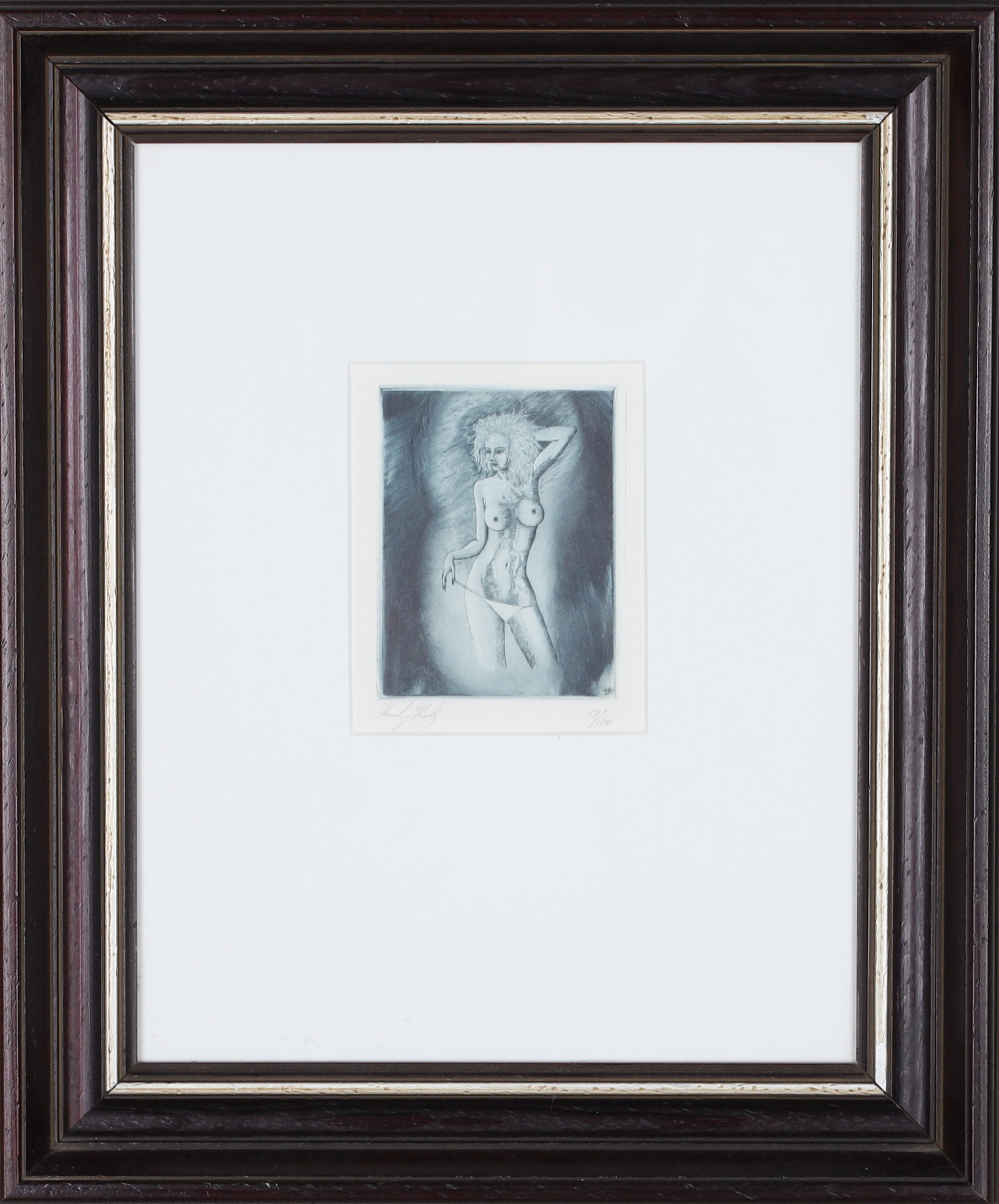 STANLEY STEARNS. etsning, signerad och numrerad 57/100.