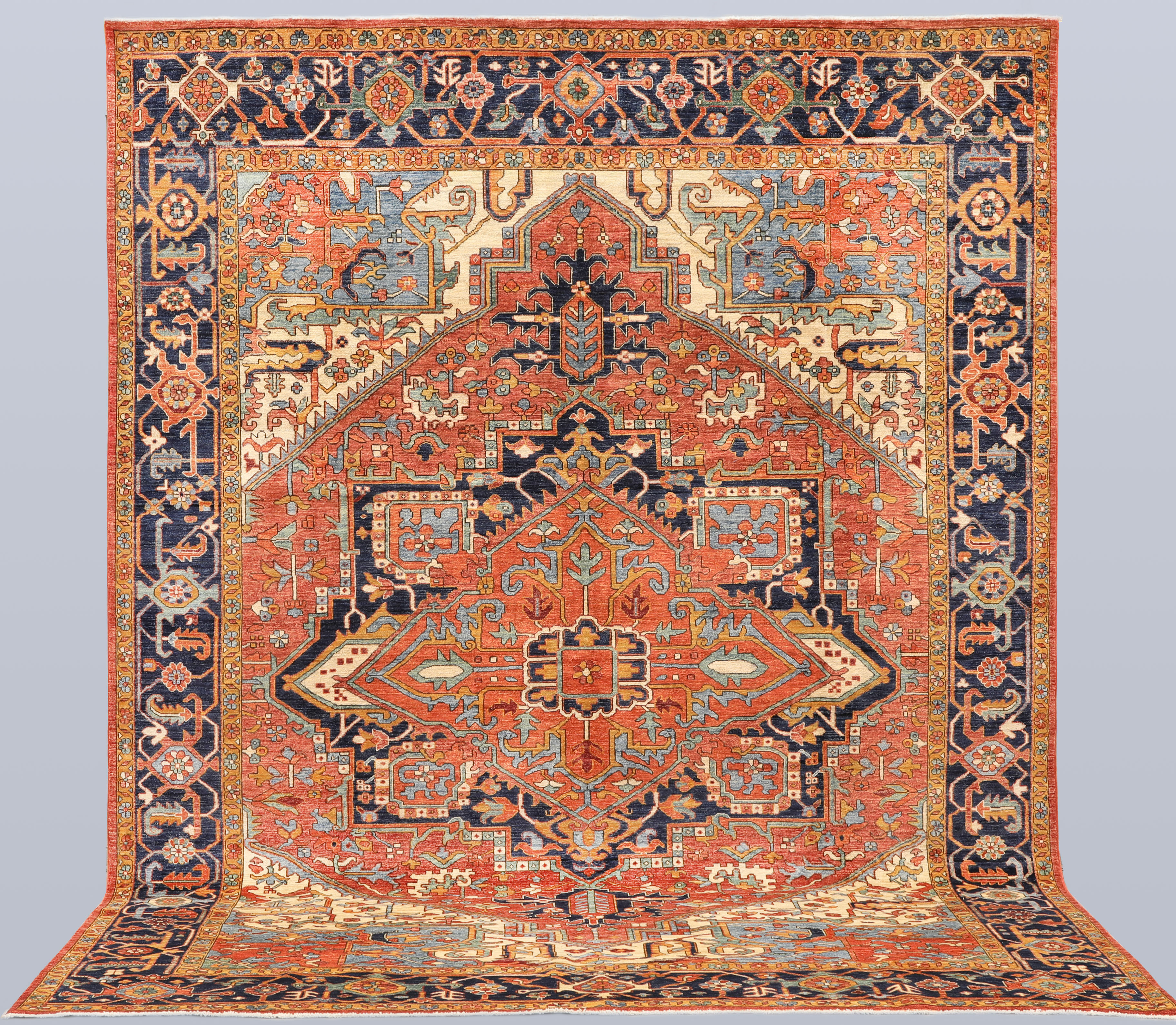 ORIENTMATTA. Zigler Heriz design, 364 x 278 cm.