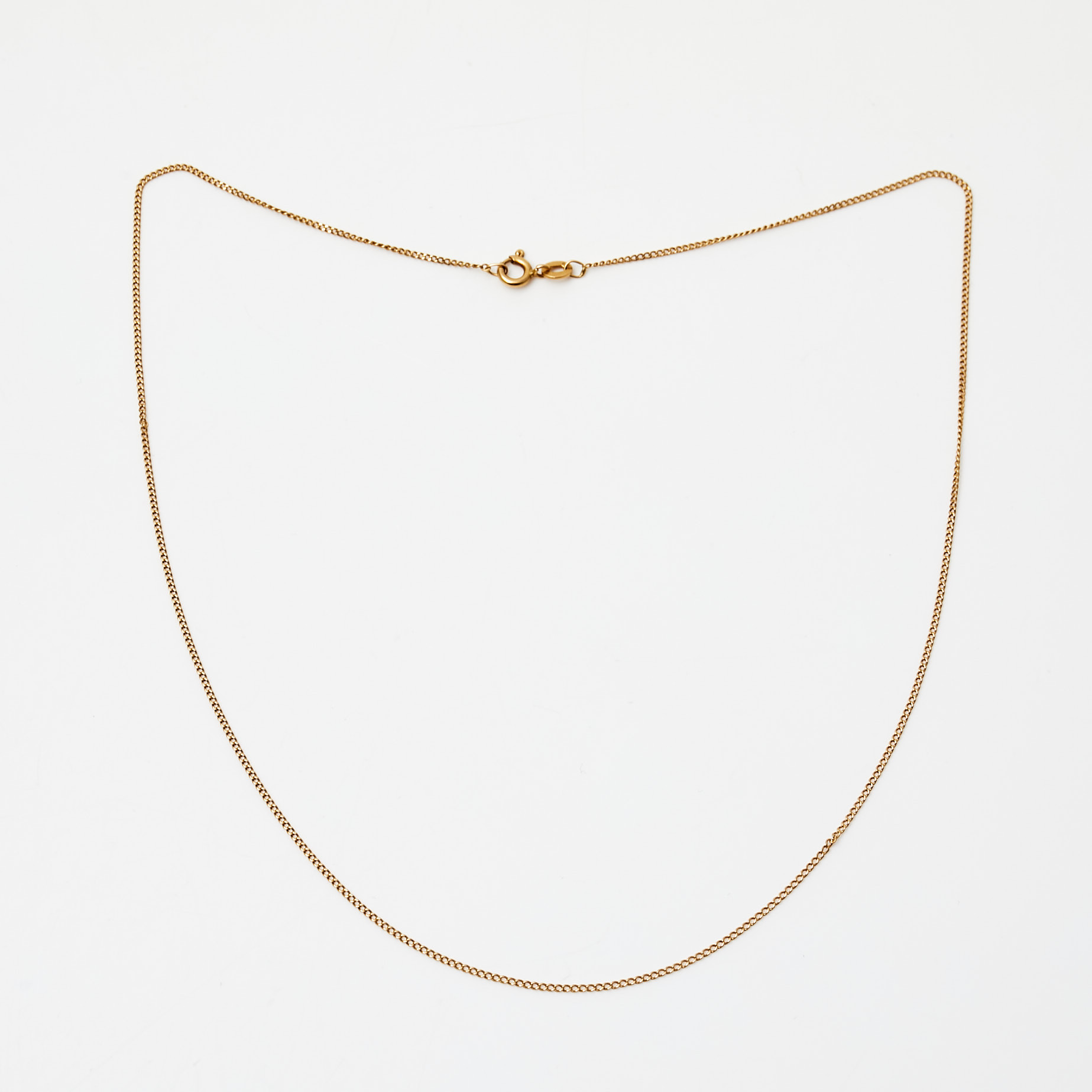 HALSBAND, 18 k guld, Uno A Erre, pansarlänk, italienska stämplar, svensk importstämpel.